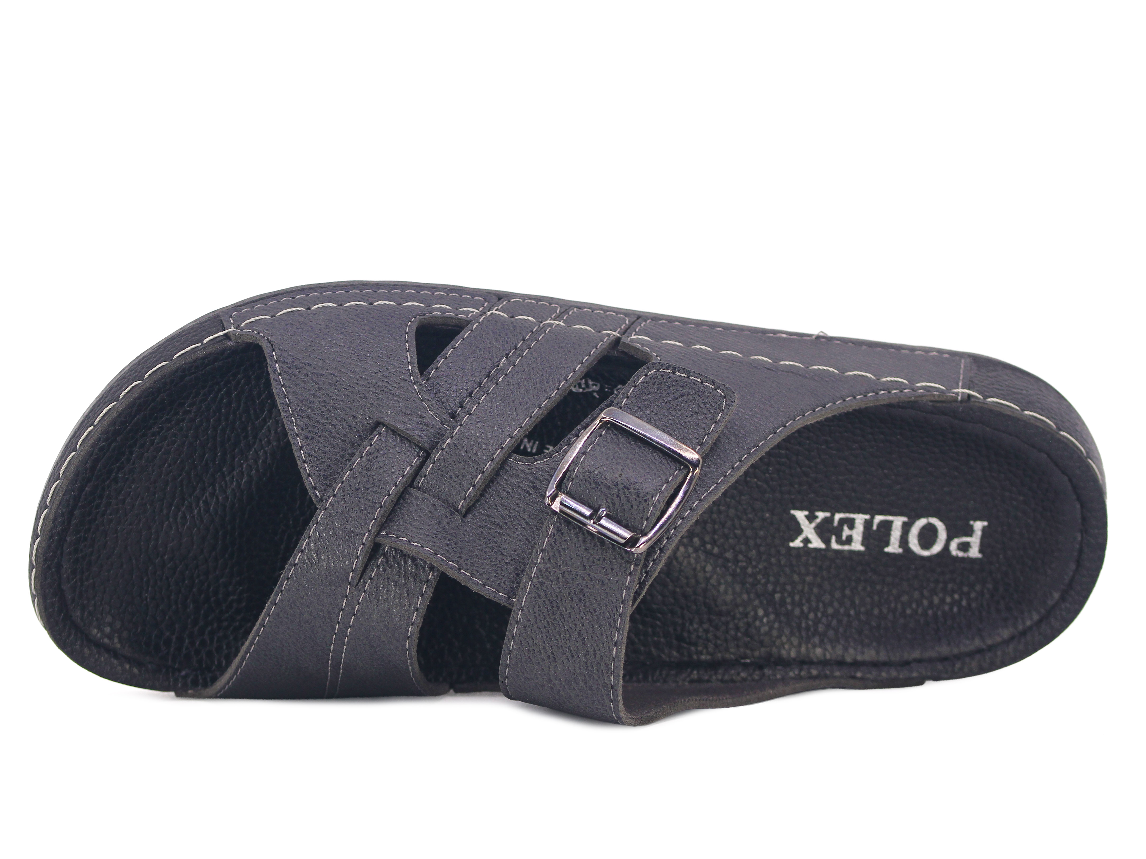 Polex Merdane M246-0117 Geçmeli Tokalı Monta Günlük Terlik - 2