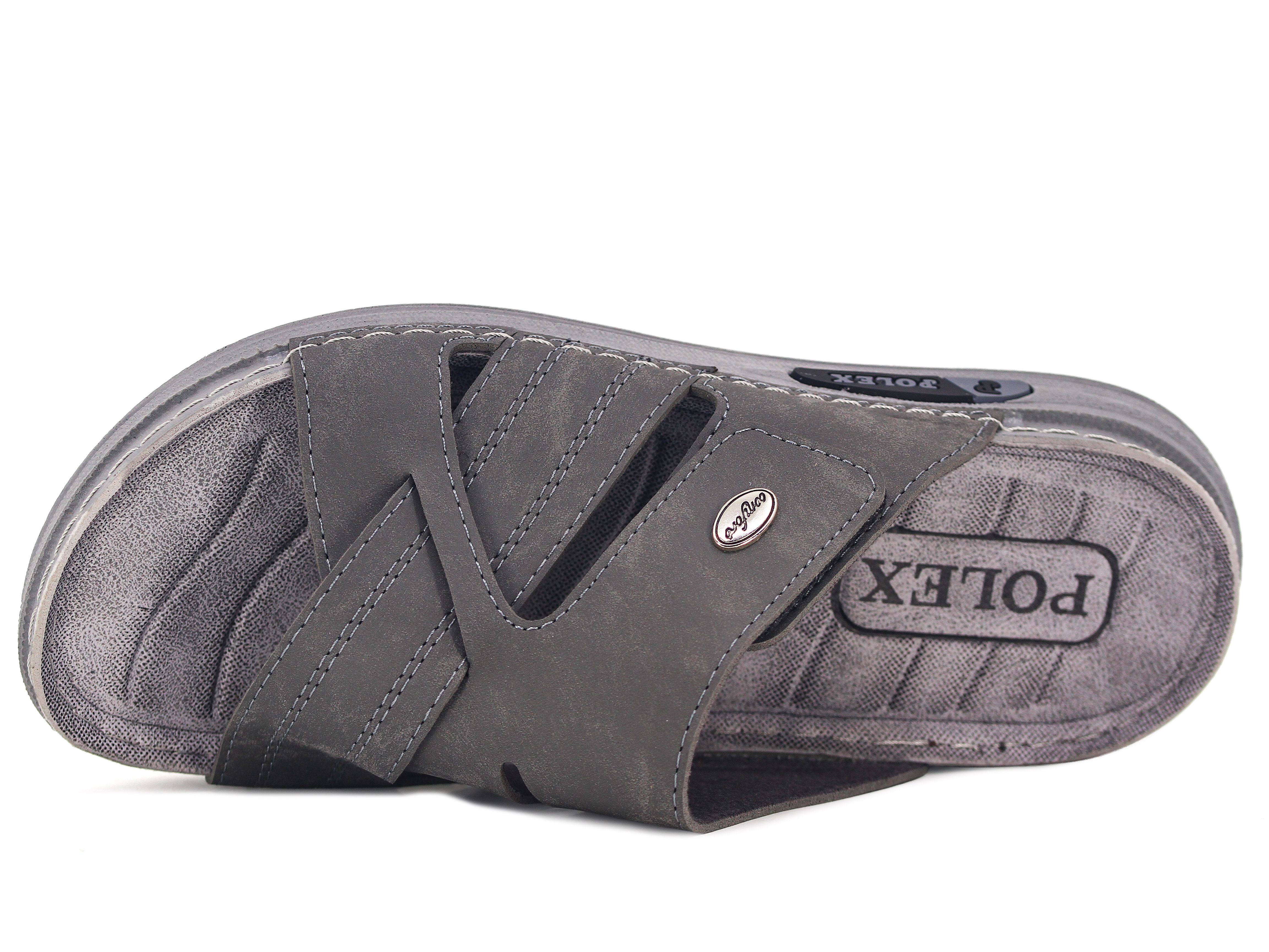 Polex Merdane M226-0142 Geçmeli Tokalı Günlük Terlik - 2