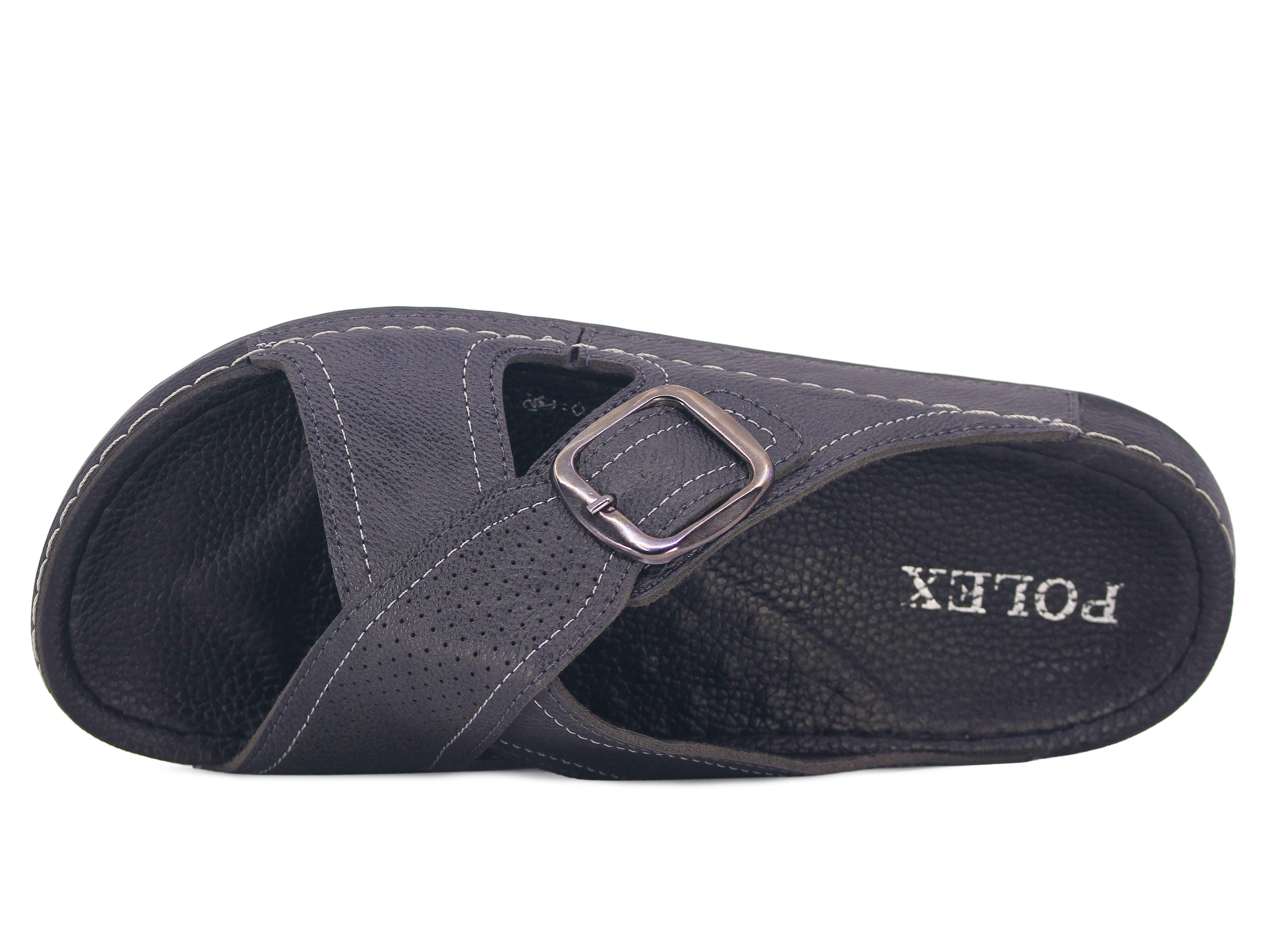 Polex Merdane M246-0118 Çapraz Tokalı Monta Günlük Terlik - 2