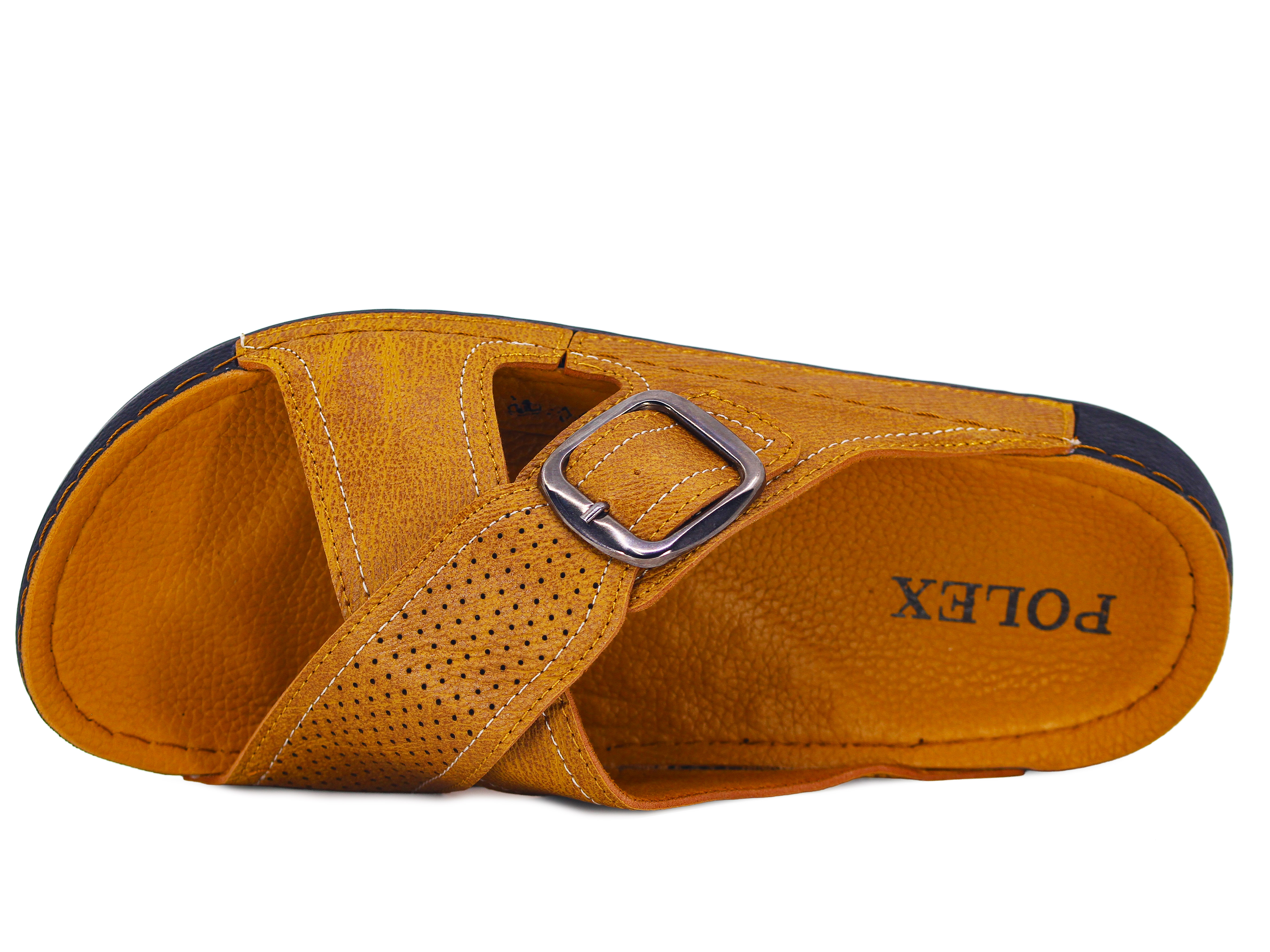 Polex Merdane M246-0118 Çapraz Tokalı Monta Günlük Terlik - 2