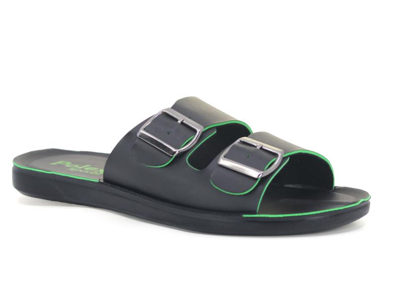 Polex Merdane 10252-A Çift Toka Ara Kat Günlük Terlik - 1