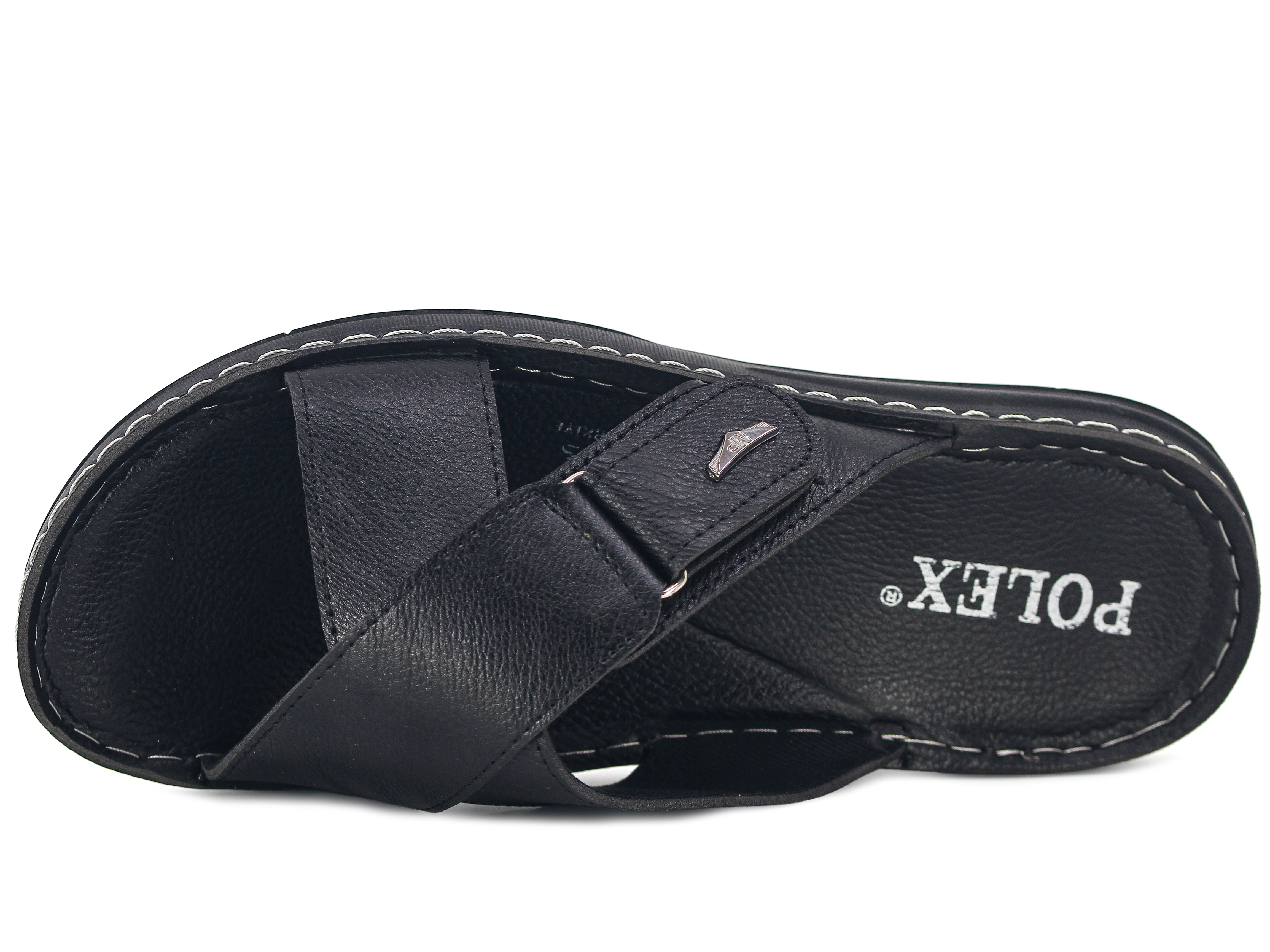 Polex Merdane 5053 Çapraz Cırtlı Mekvalli Günlük Terlik - 2
