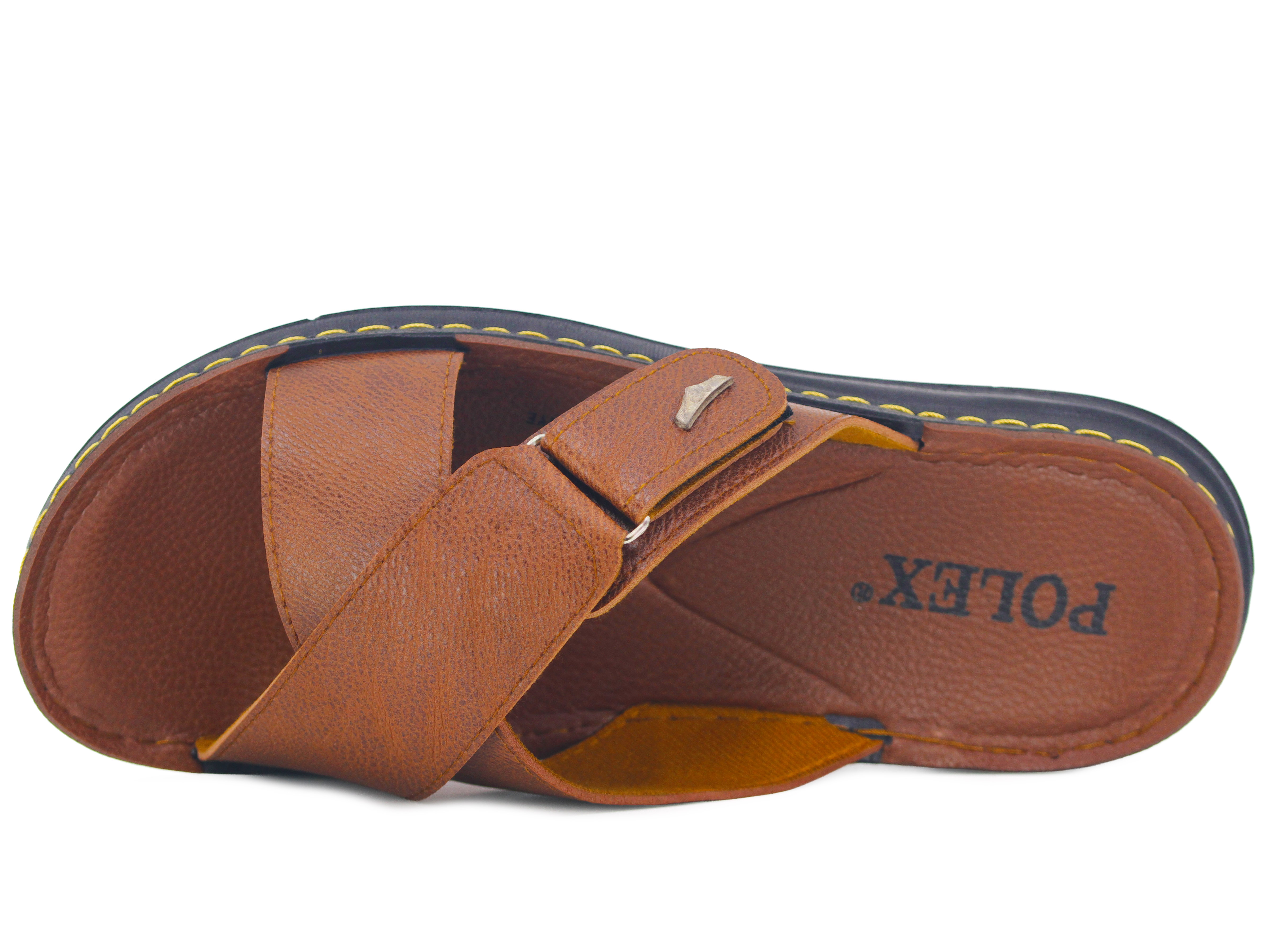 Polex Merdane 5053 Çapraz Cırtlı Mekvalli Günlük Terlik - 2