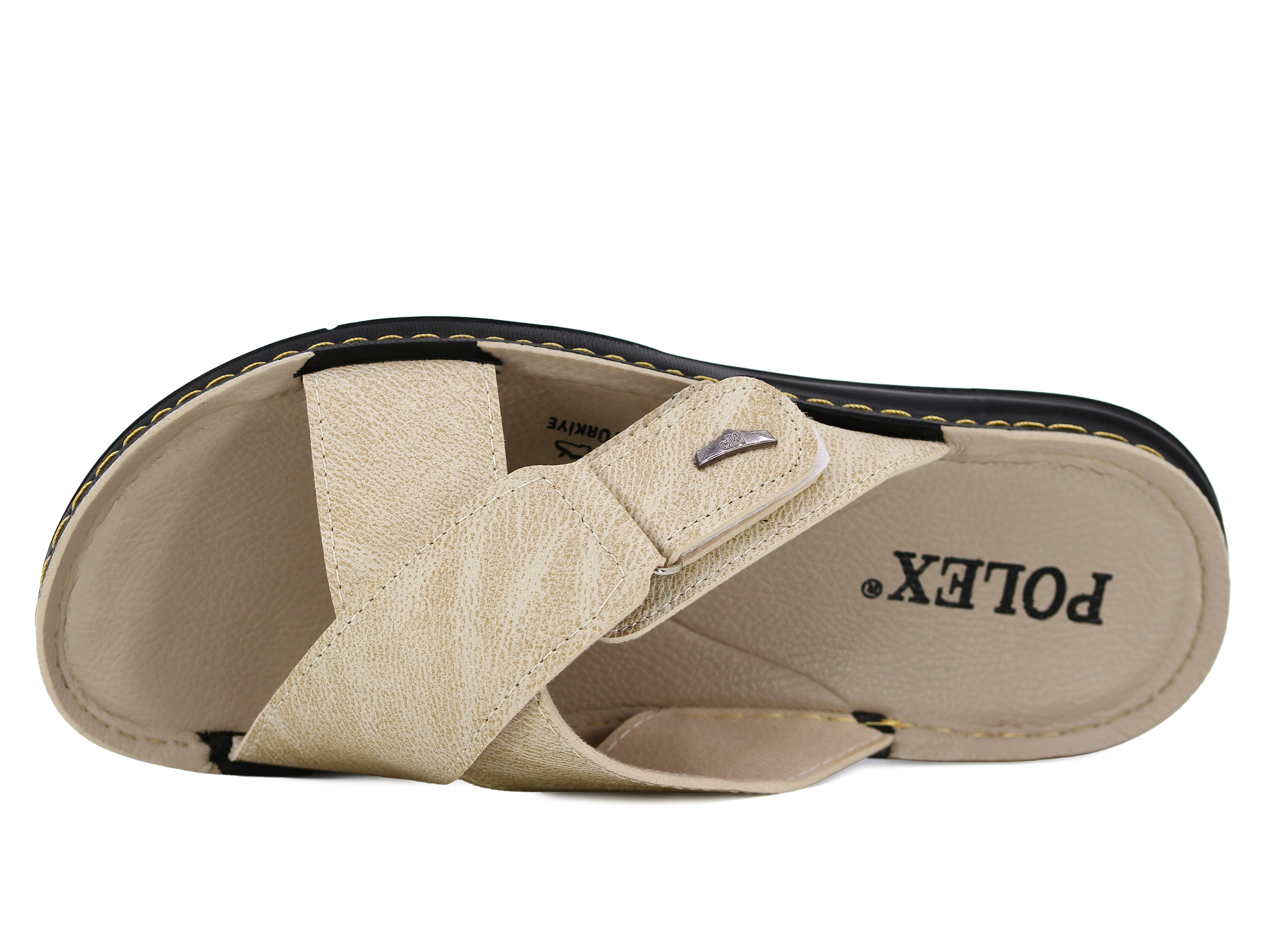 Polex Merdane 5053 Çapraz Cırtlı Mekvalli Günlük Terlik - 2