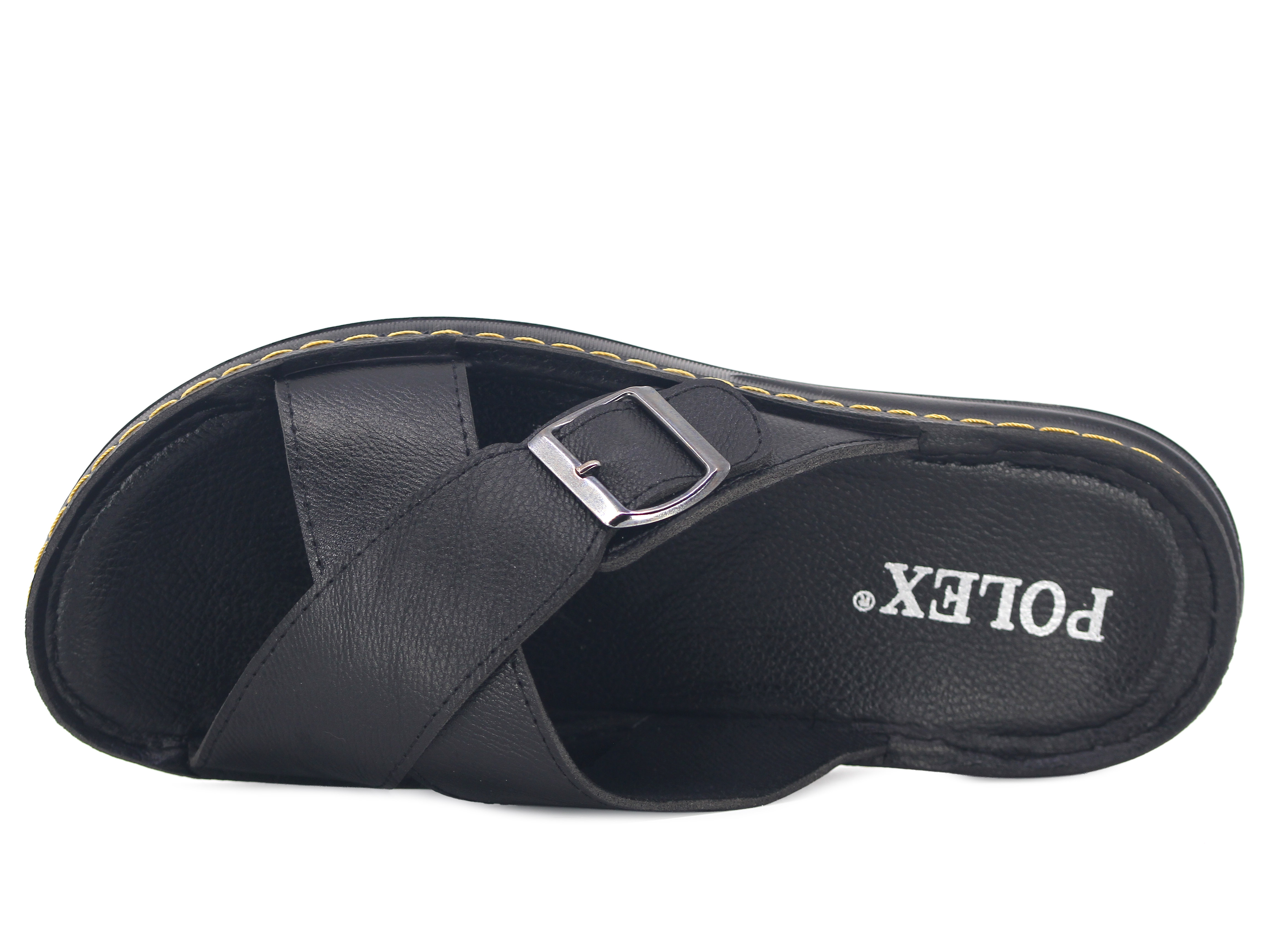 Polex Merdane 5054 Çapraz Tokalı Mekvalli Günlük Terlik - 2