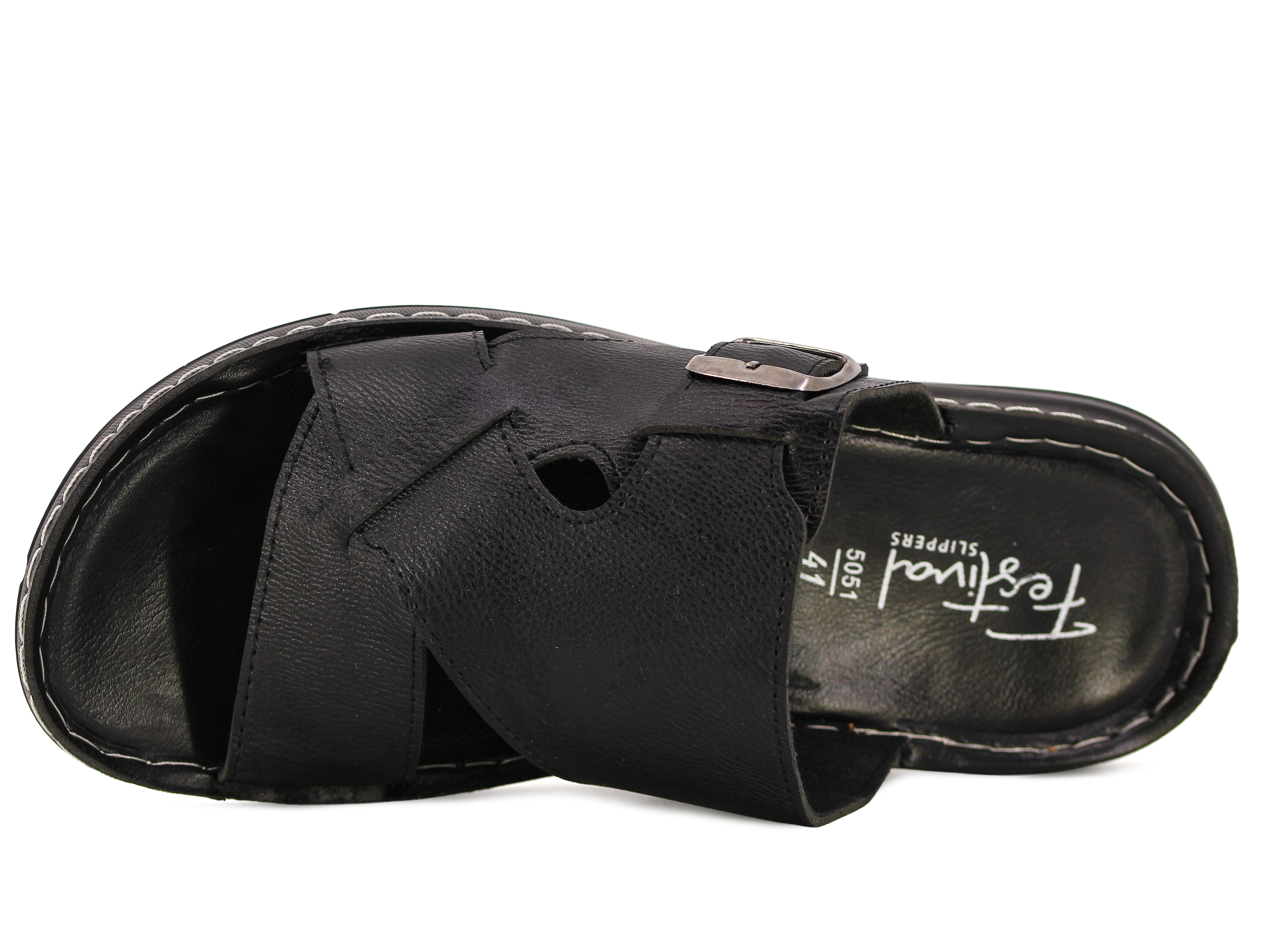 Polex Merdane 5055 Tokalı Geçmeli Mekvalli Günlük Terlik - 2