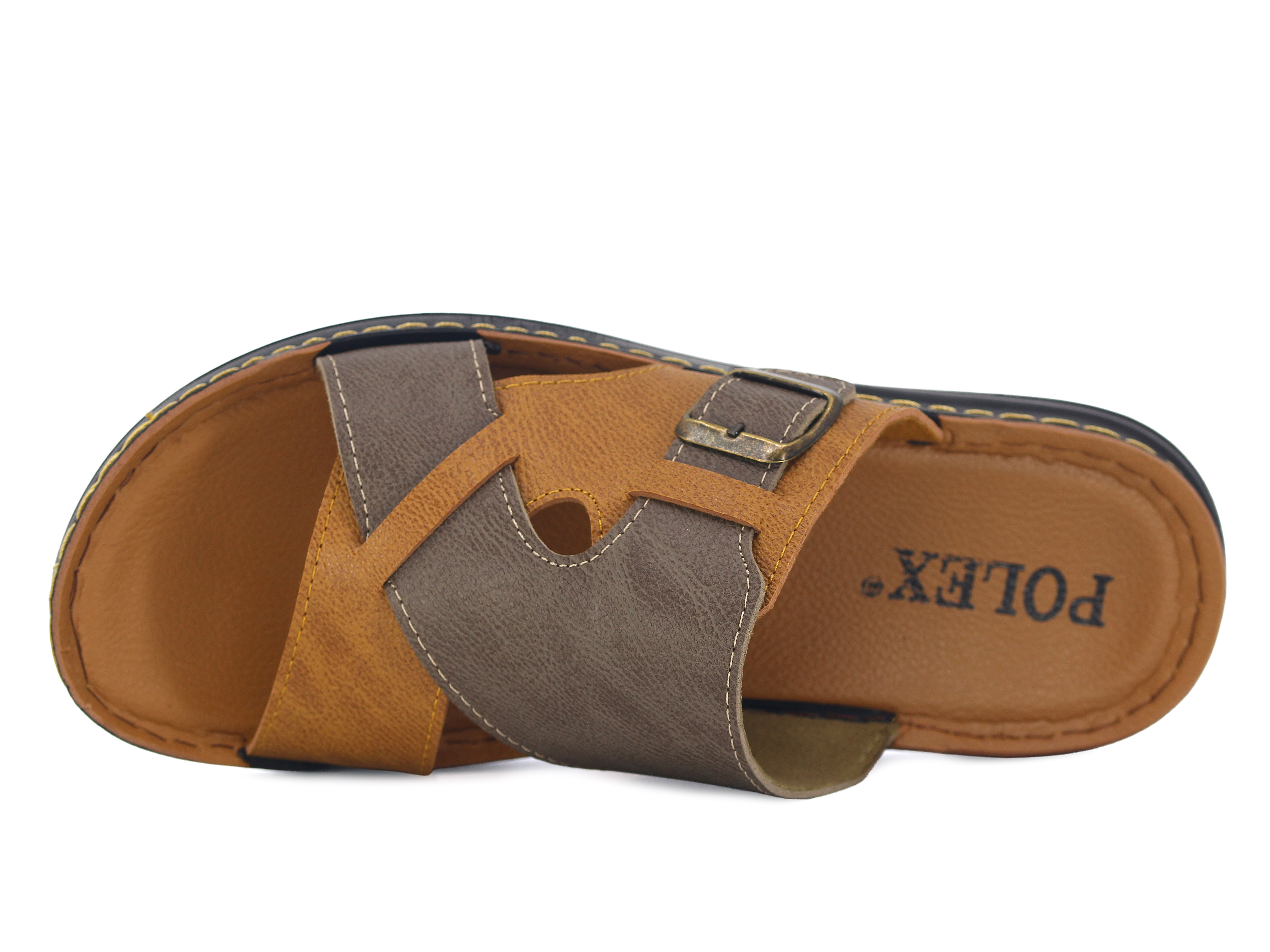 Polex Merdane 5055 Tokalı Geçmeli Mekvalli Günlük Terlik - 2