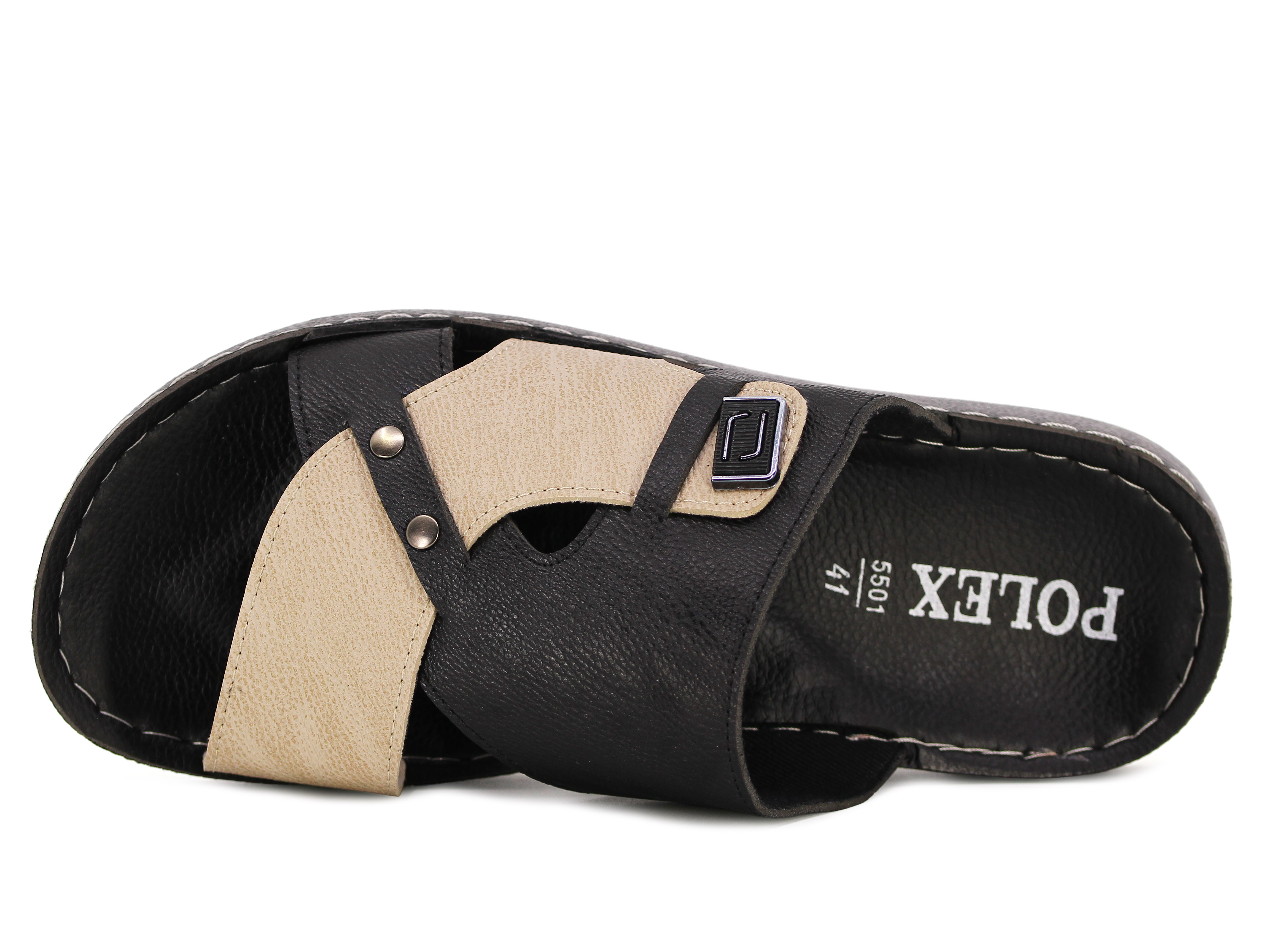 Polex Merdane 5504 Tokalı Geçmeli Mekvalli Günlük Terlik - 2
