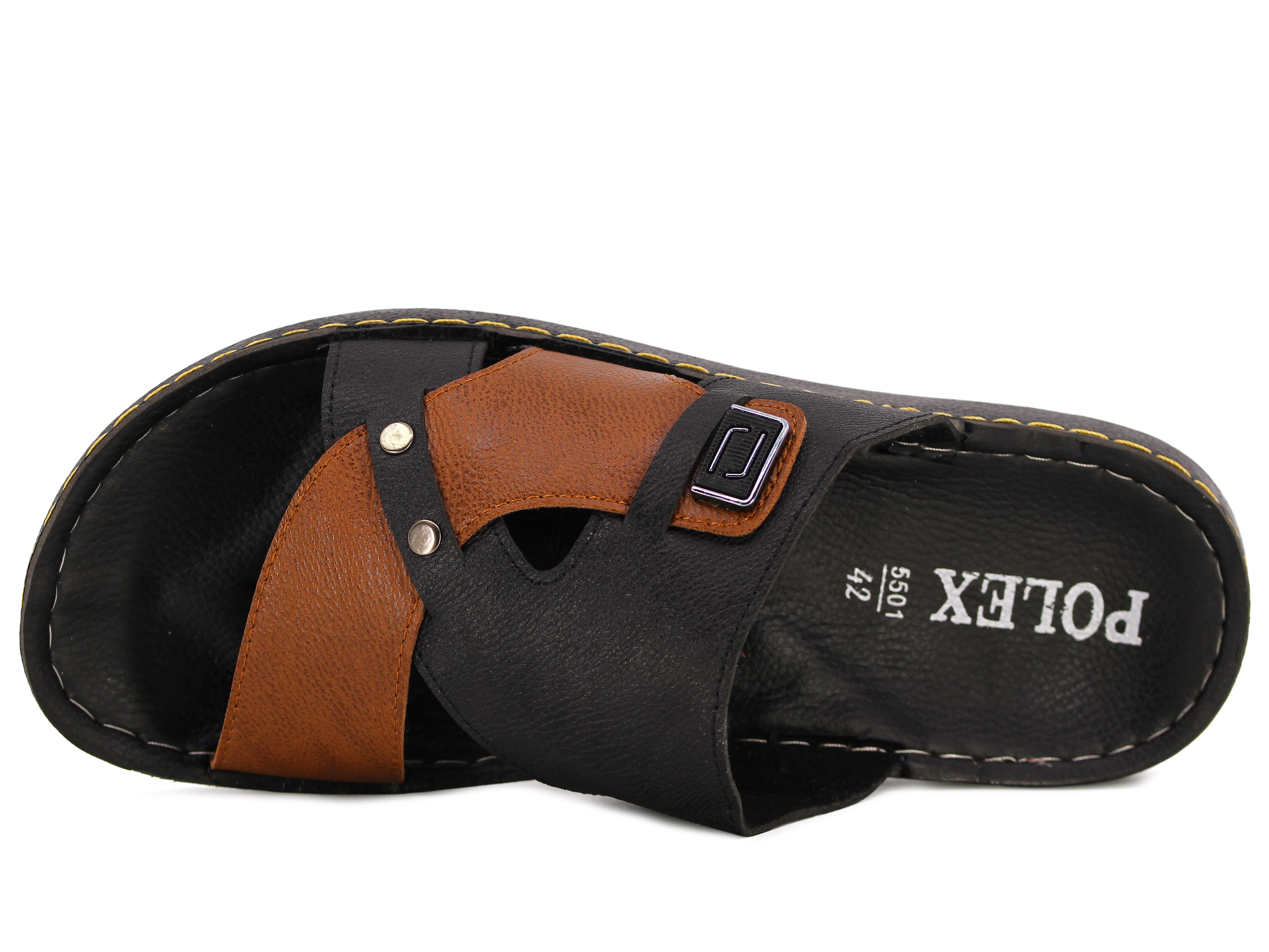 Polex Merdane 5504 Tokalı Geçmeli Mekvalli Günlük Terlik - 2