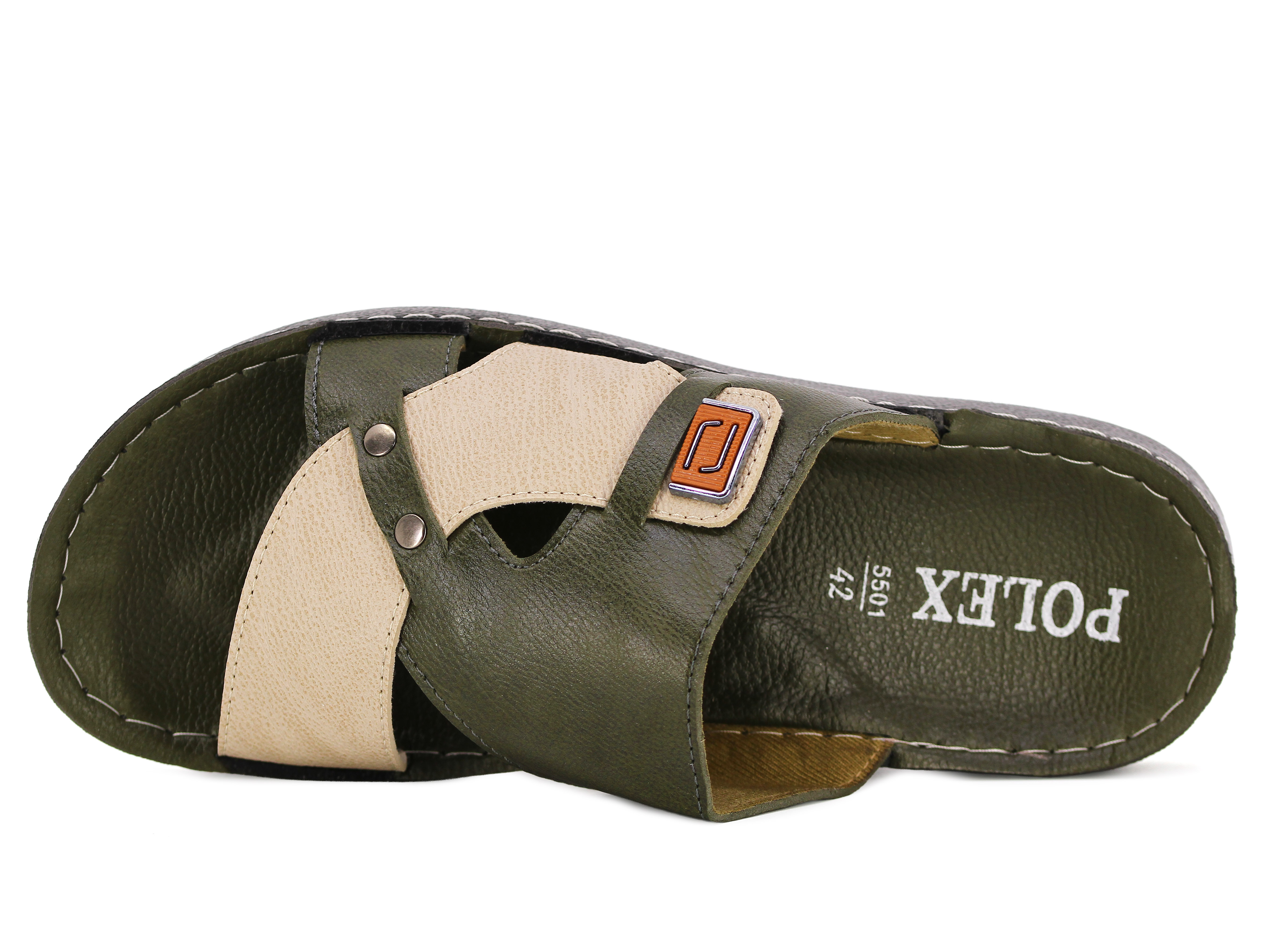 Polex Merdane 5504 Tokalı Geçmeli Mekvalli Günlük Terlik - 2