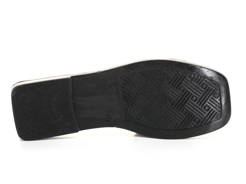 Polex Zenne 6201 Düz Üç Bantlı Köşeli Taban Günlük Terlik - 3