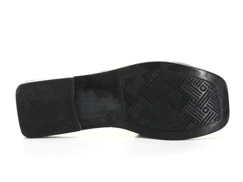 Polex Zenne 6201 Düz Üç Bantlı Köşeli Taban Günlük Terlik - 3