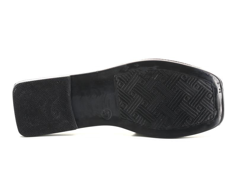 Polex Zenne 6201 Düz Üç Bantlı Köşeli Taban Günlük Terlik - 3