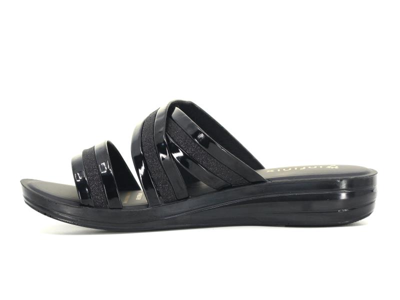 Polex Zenne 759 İki Şeritli Çapraz Üç Bantlı Günlük Terlik - 2