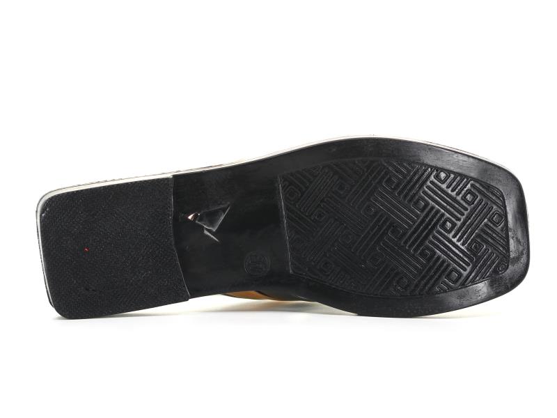 Polex Zenne 6202 Çapraz Üç Bantlı Köşe Taban Günlük Terlik - 3