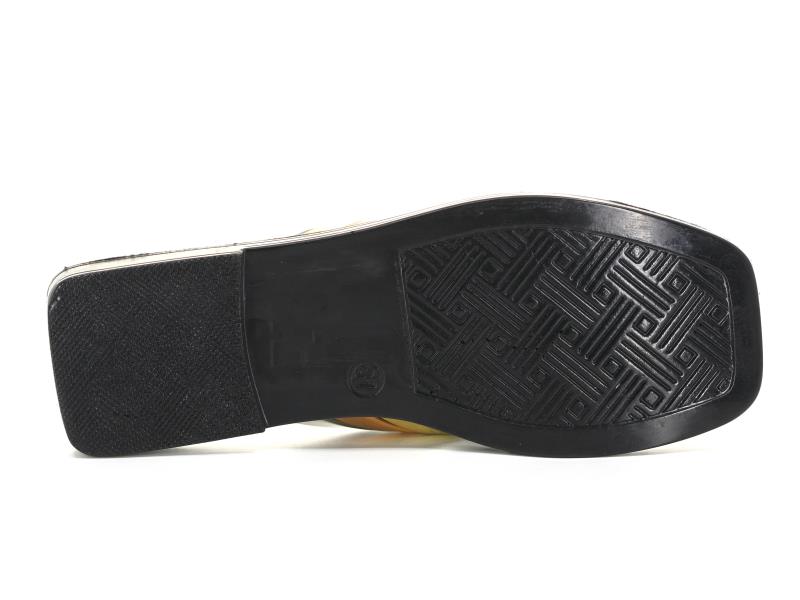Polex Zenne 6202 Çapraz Üç Bantlı Köşe Taban Günlük Terlik - 3