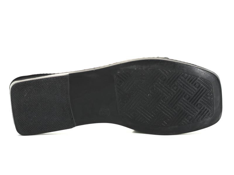Polex Zenne 6203 Düz Yedi Bantlı Köşe Taban Günlük Terlik - 3