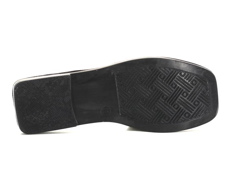 Polex Zenne 6203 Düz Yedi Bantlı Köşe Taban Günlük Terlik - 3