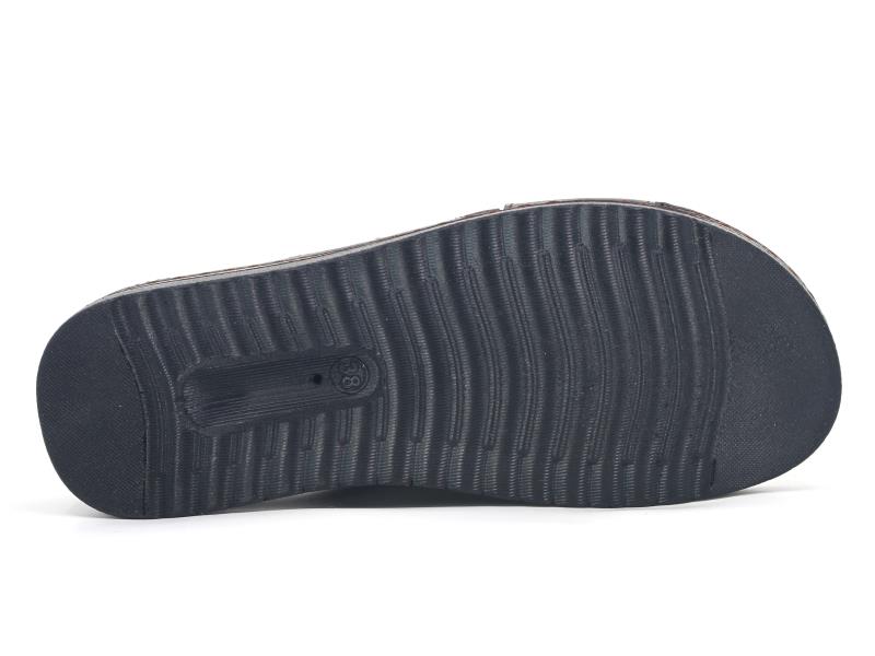 Polex Zenne Z135-0106 Çapraz Bantlı Taşlı Monta Poşetli Günlük Terlik - 3