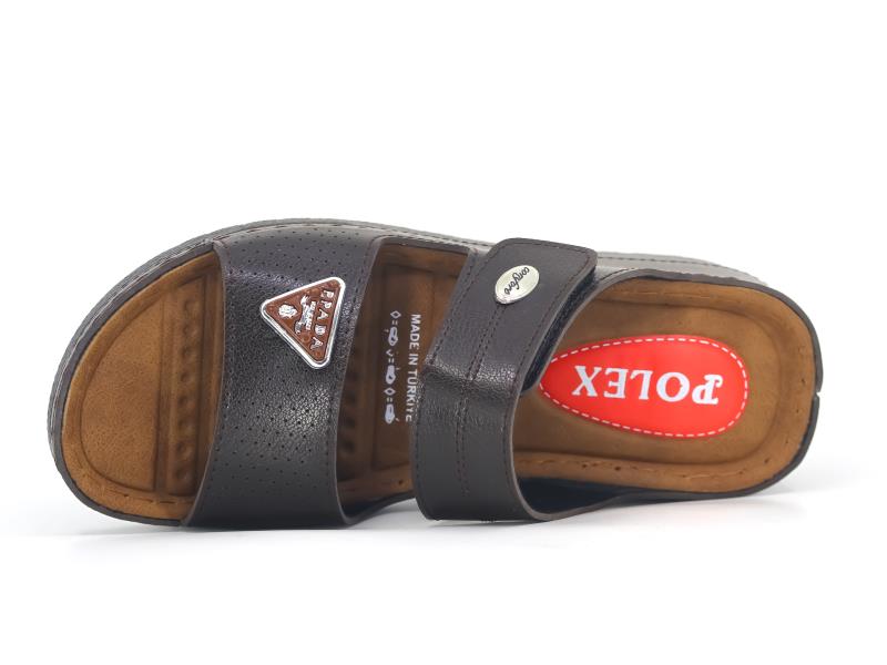 Polex Zenne Z135-0132 Cırtlı Monta Günlük Terlik - 2