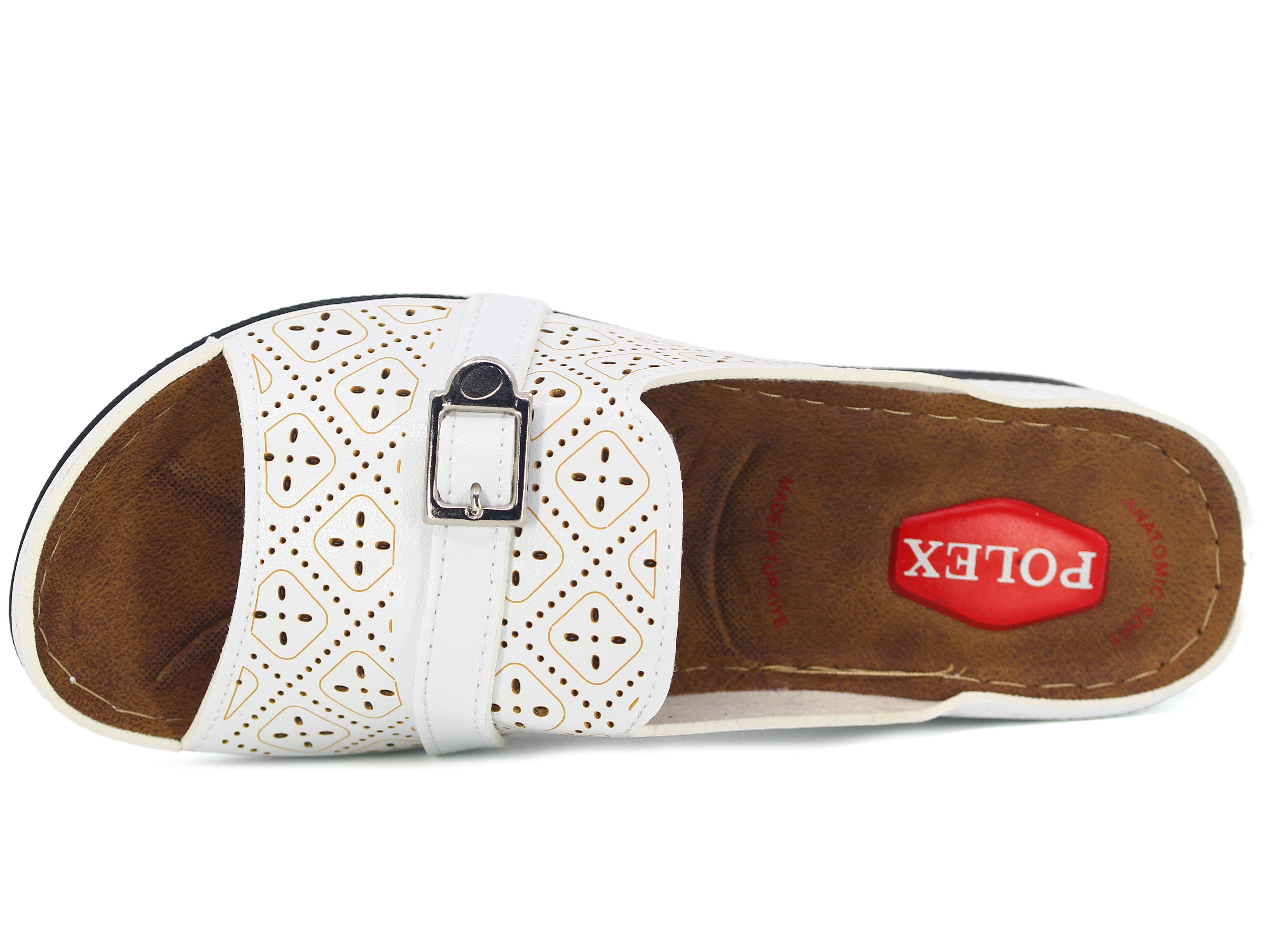 Polex Zenne Z10-0133 Tek Toka Lazerli Monta Günlük Terlik - 2
