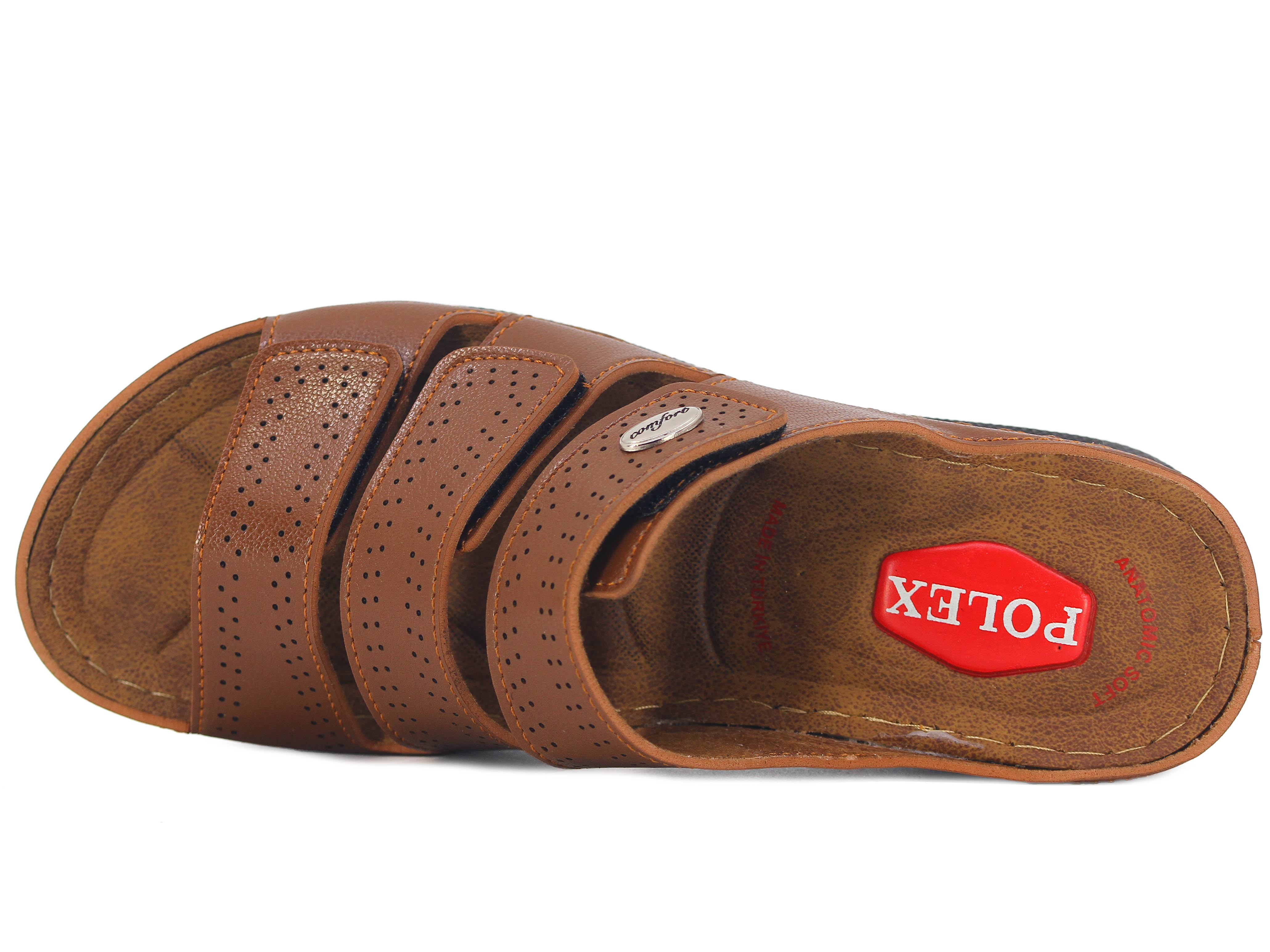 Polex Zenne Z10-0349 Üç Cırtlı Monta Günlük Terlik - 2
