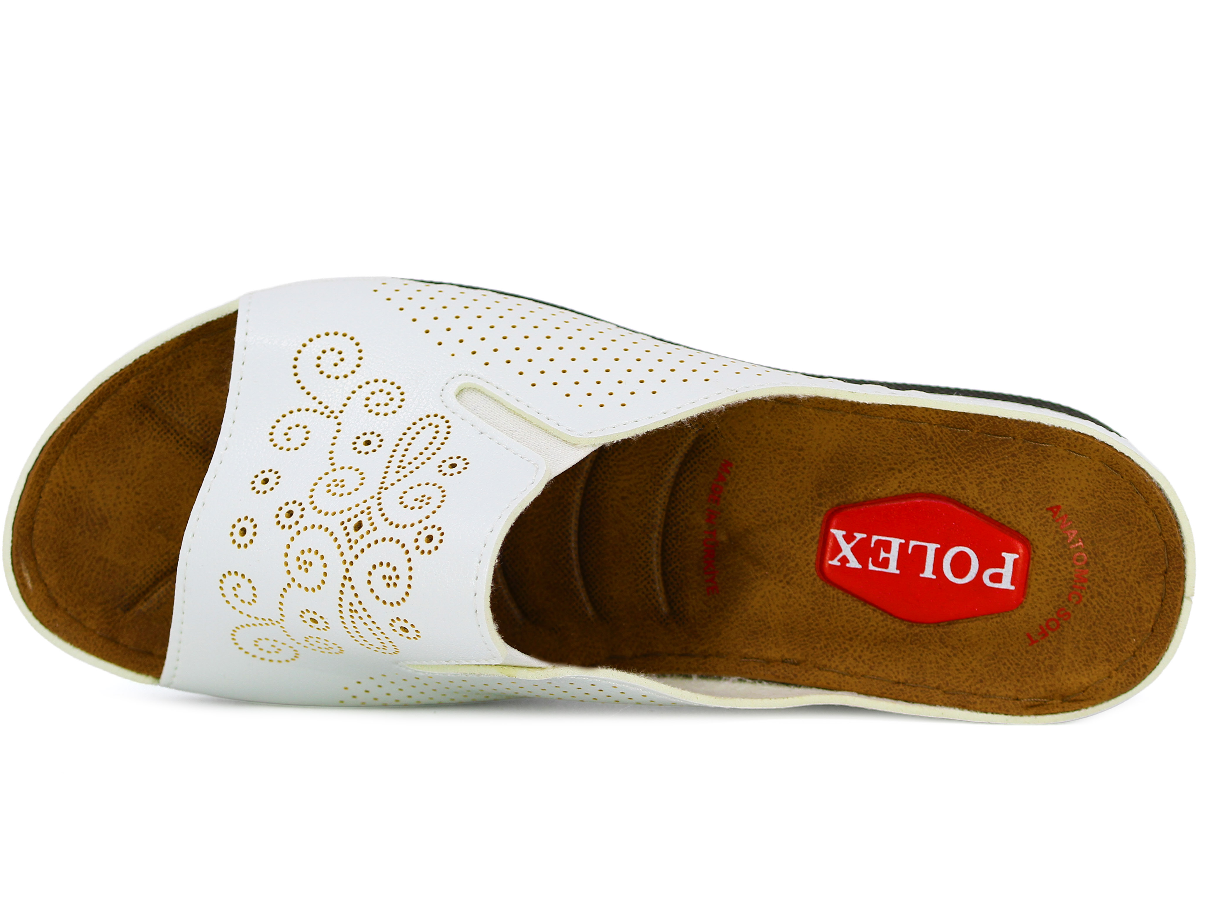 Polex Zenne Z10-0341 Nakışlı Monta Günlük Terlik - 2