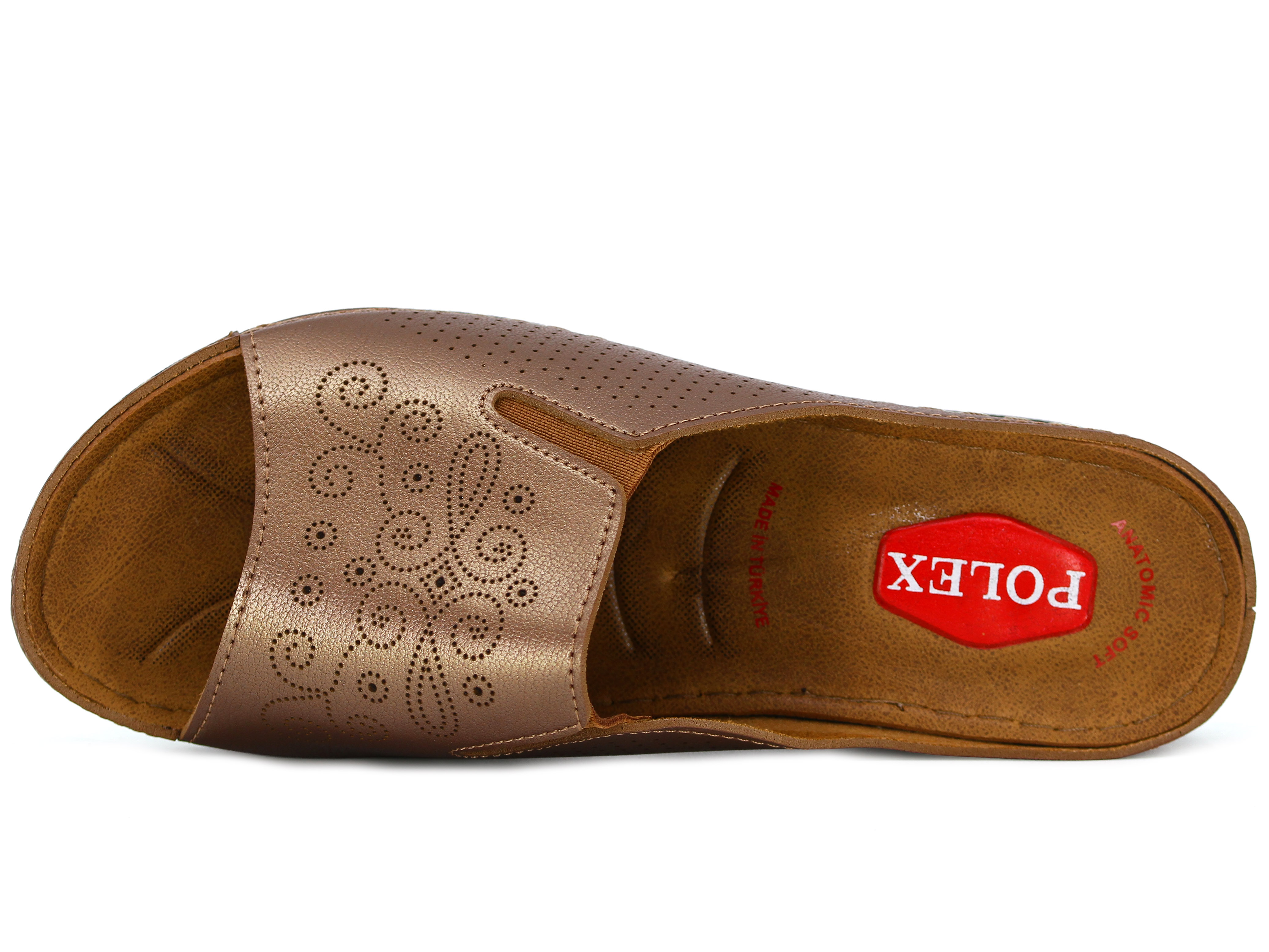 Polex Zenne Z10-0341 Nakışlı Monta Günlük Terlik - 2