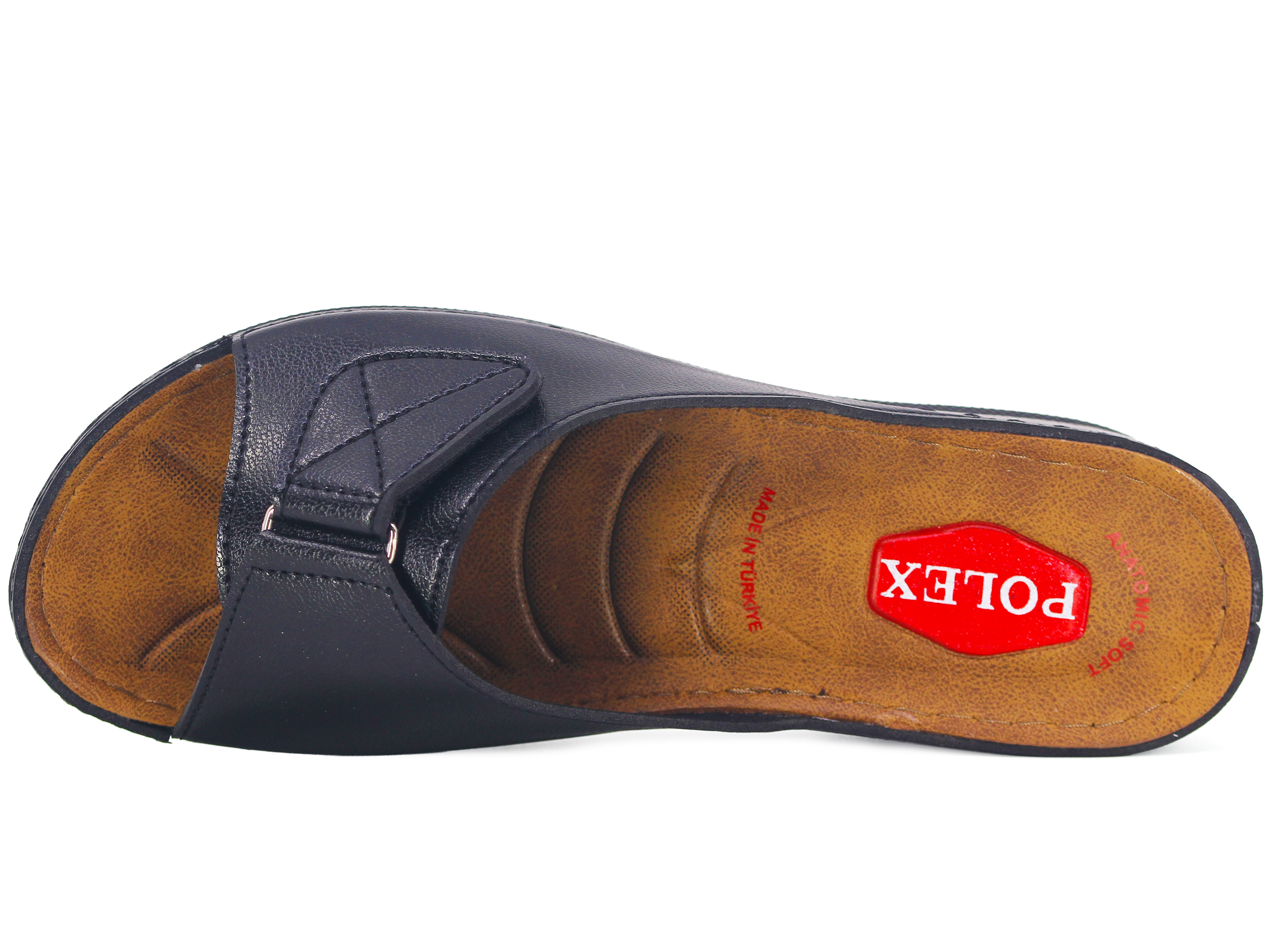 Polex Zenne Z10-0125/1 Cırtlı  Monta Günlük Terlik - 2