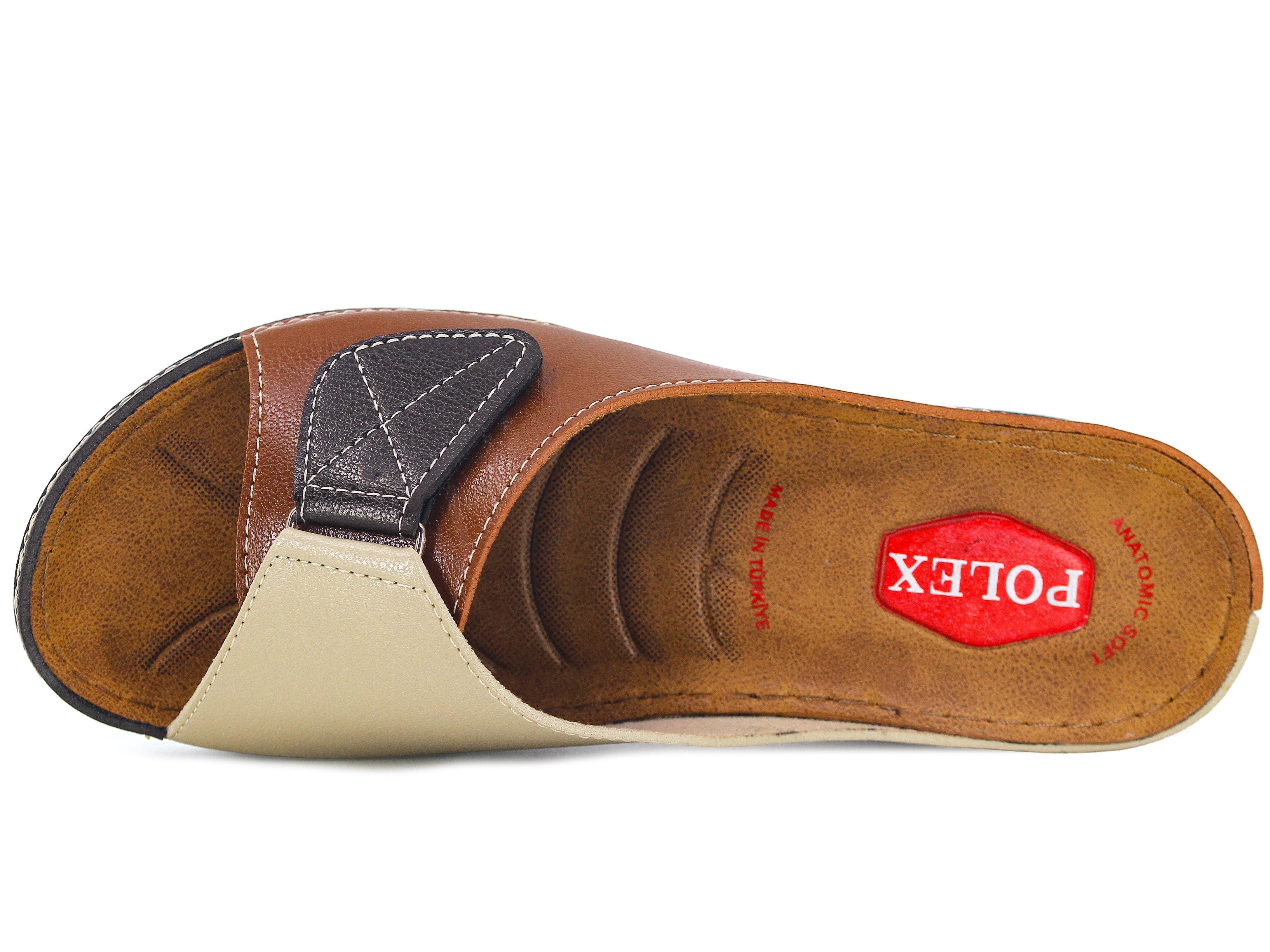 Polex Zenne Z10-0125/1 Cırtlı  Monta Günlük Terlik - 2