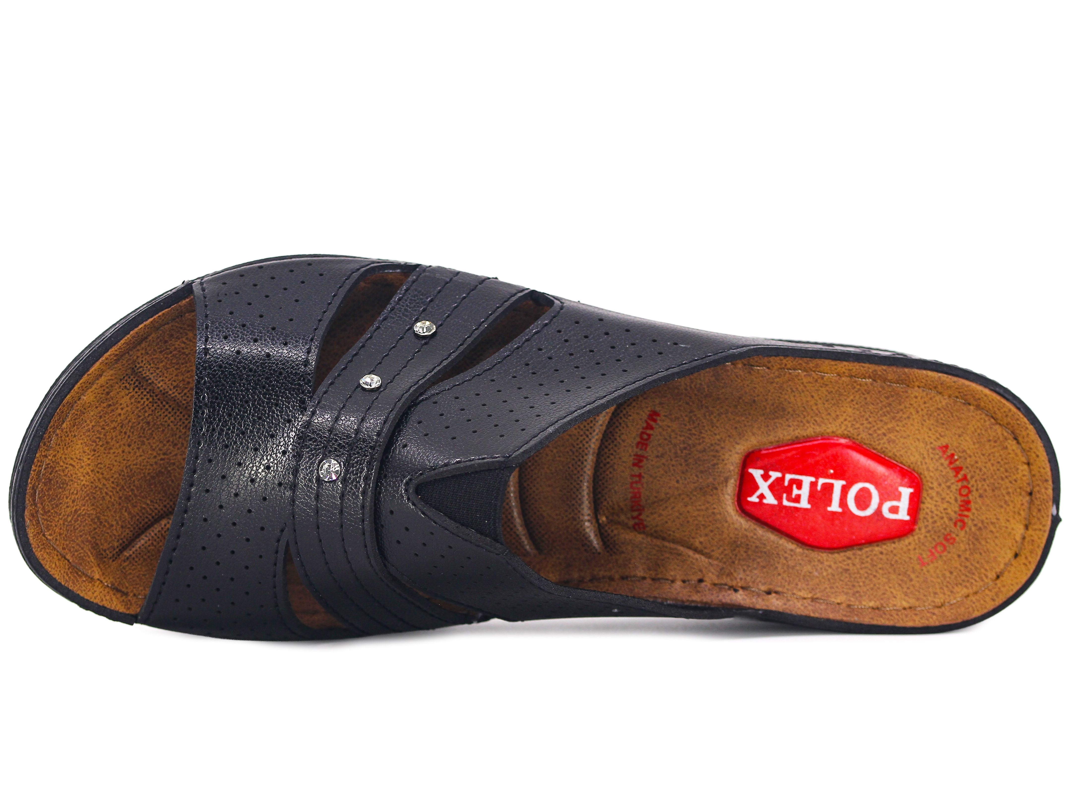 Polex Zenne Z10-0338 Lastikli Rivetli Monta Günlük Terlik - 2