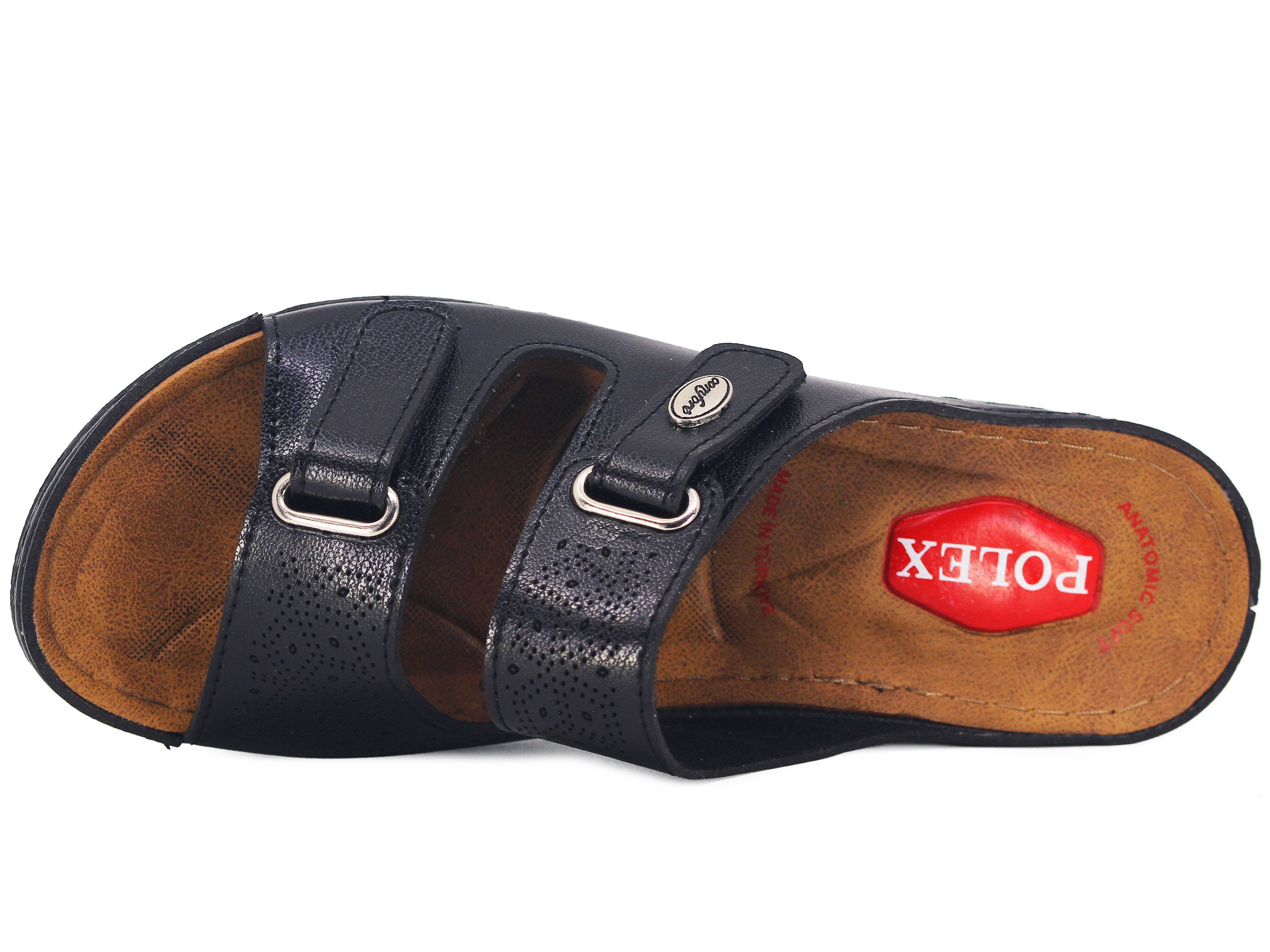 Polex Zenne Z10-0250 Çift Cırtlı Lazerli Monta Günlük Terlik - 2