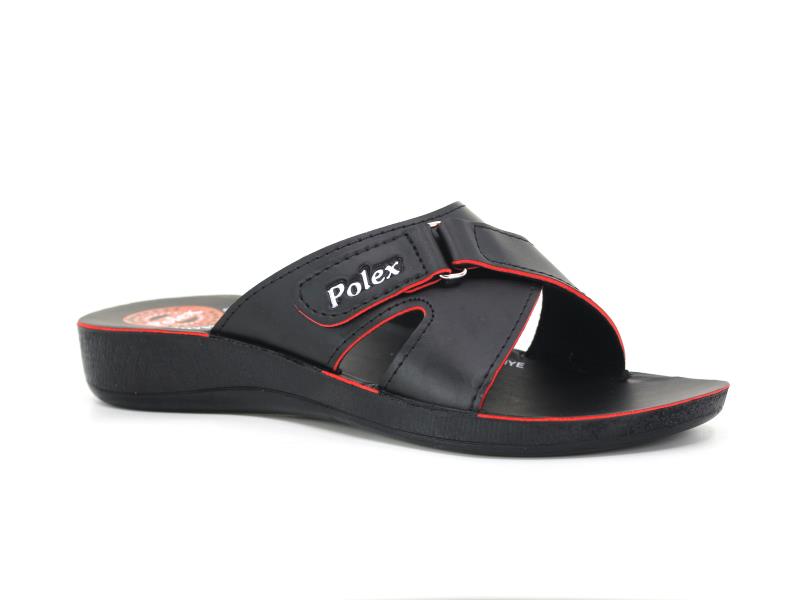 Polex Zenne 5153-A Çapraz Cırtlı Ara Kat Günlük Terlik - 1