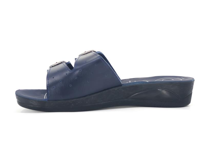 Polex Zenne 5652 Çift Toka Noktalı Masajlı Günlük Terlik - 2