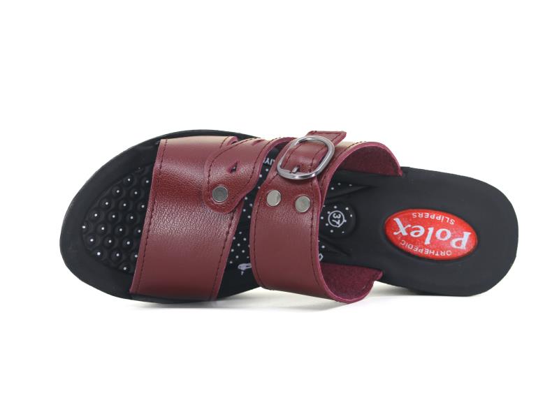 Polex Zenne 5702 Tek Toka Rivetli Yüksek Pedli Günlük Terlik - 2