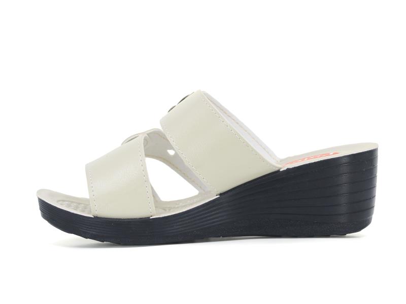 Polex Zenne 5702 Tek Toka Rivetli Yüksek Pedli Günlük Terlik - 3