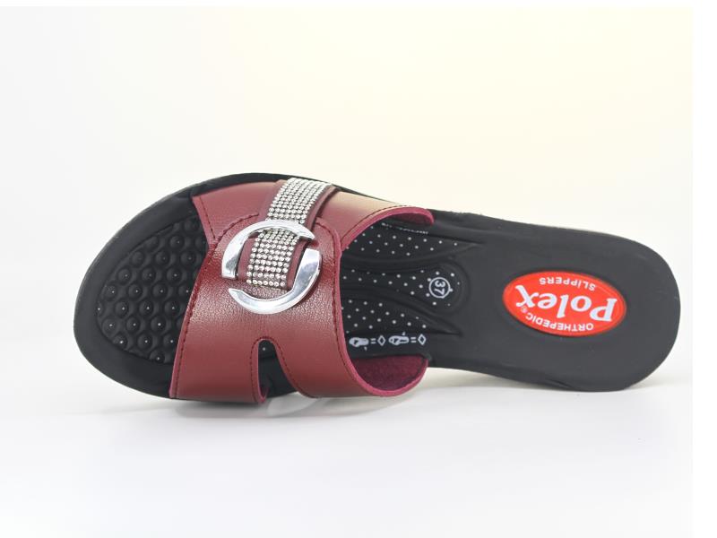 Polex Zenne 5705 Pırlantalı Yüksek Pedli Günlük Terlik - 2