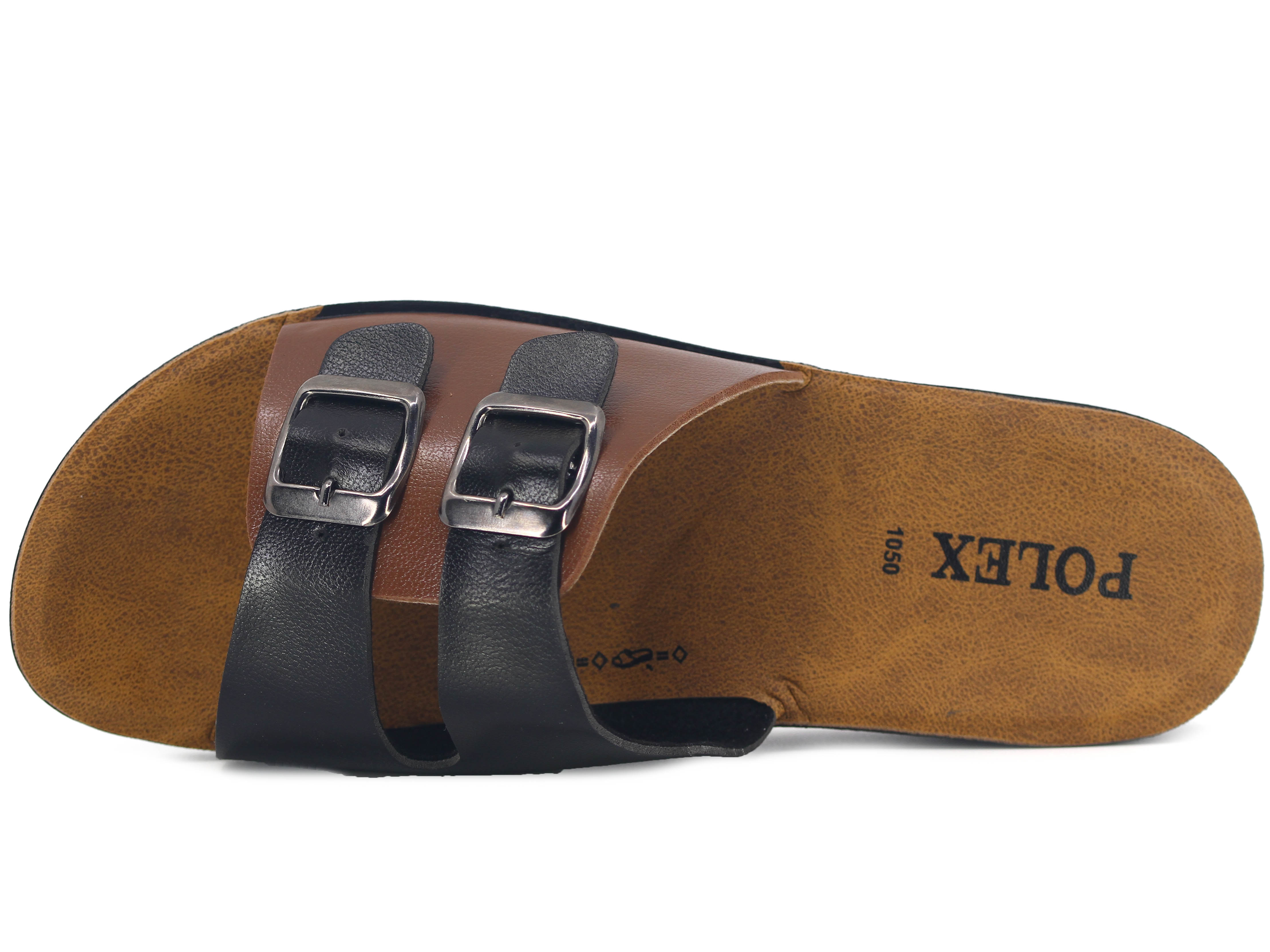 Polex Zenne 5054-C Yeni Çift Toka Yanı Kapalı Poşetli Günlük Terlik - 2