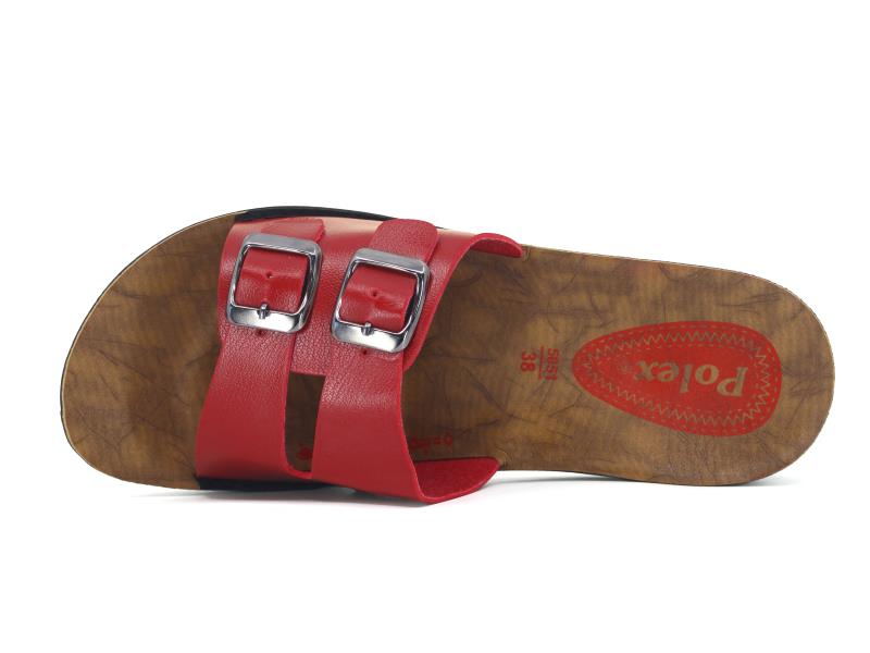 Polex Zenne 5055-C Yeni Çift Toka Poşetli Günlük Terlik - 3