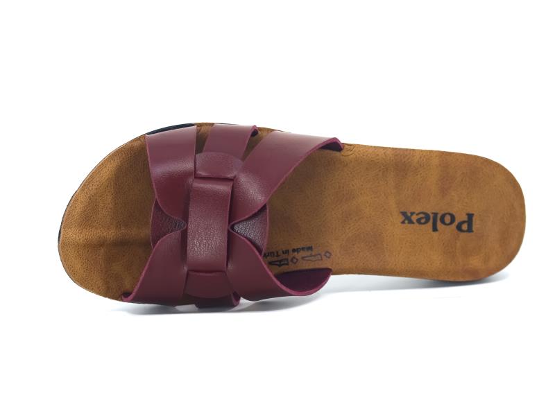 Polex Zenne 5304-C Geçmeli Altı Bacak İnce Poşetli Günlük Terlik - 2