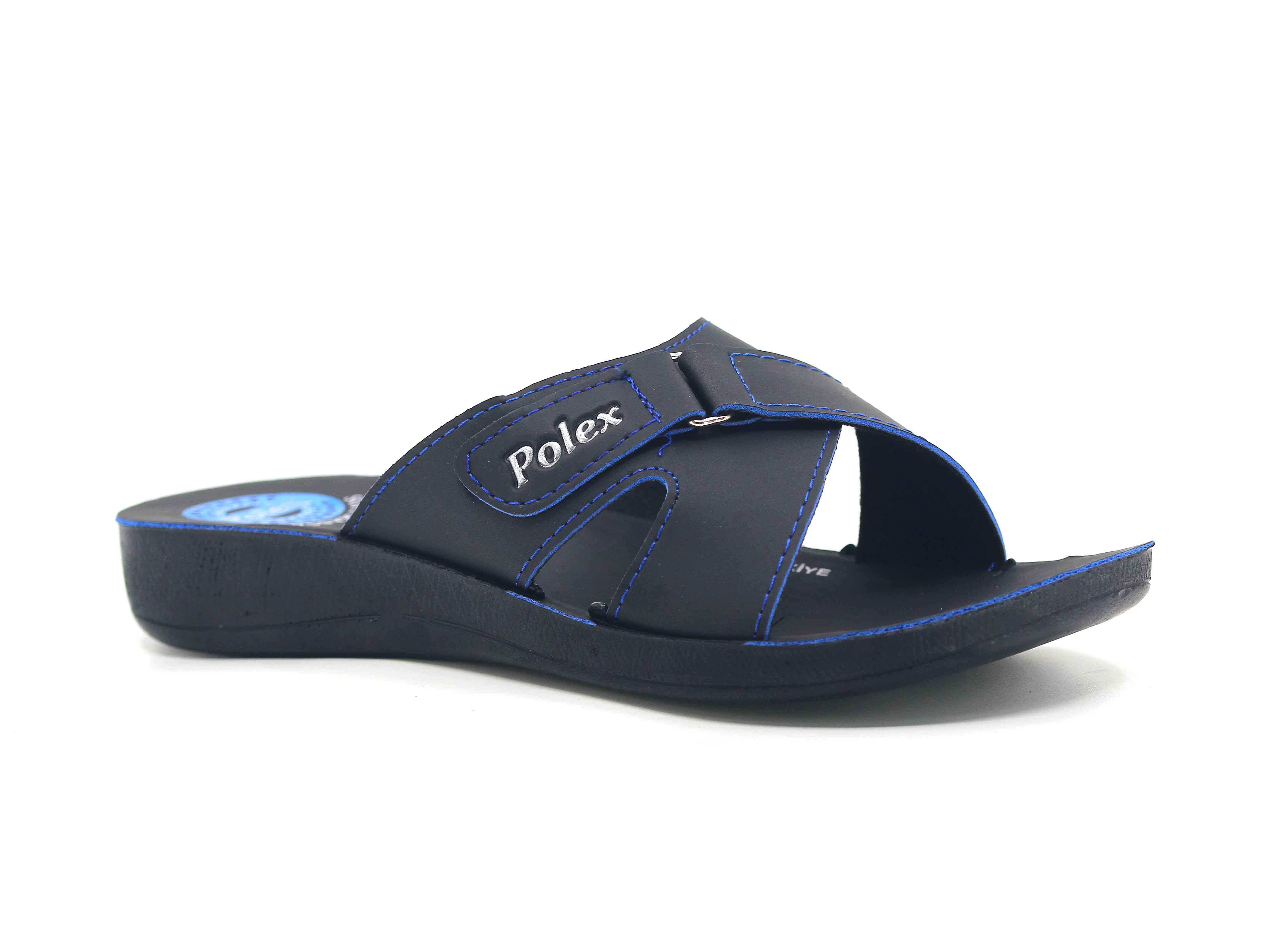 Polex Zenne 5153-A Dikişli Çapraz Cırtlı Ara Kat Günlük Terlik