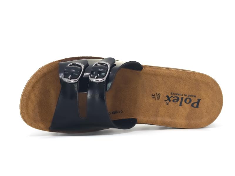 Polex Zenne 5250-C Çift Toka Traktör Taban Günlük Terlik - 2
