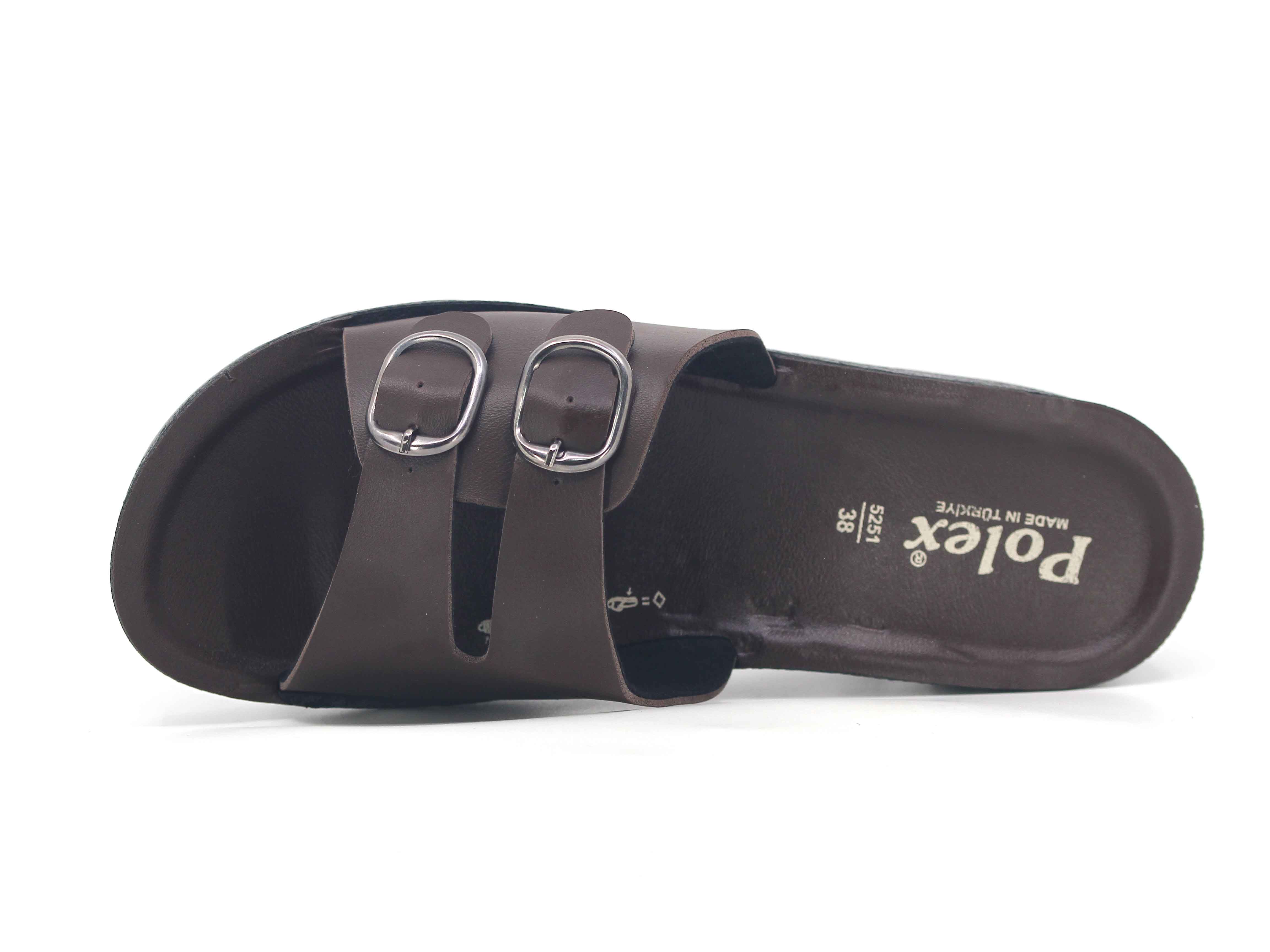 Polex Zenne 5250-C Çift Toka Traktör Taban Günlük Terlik - 2