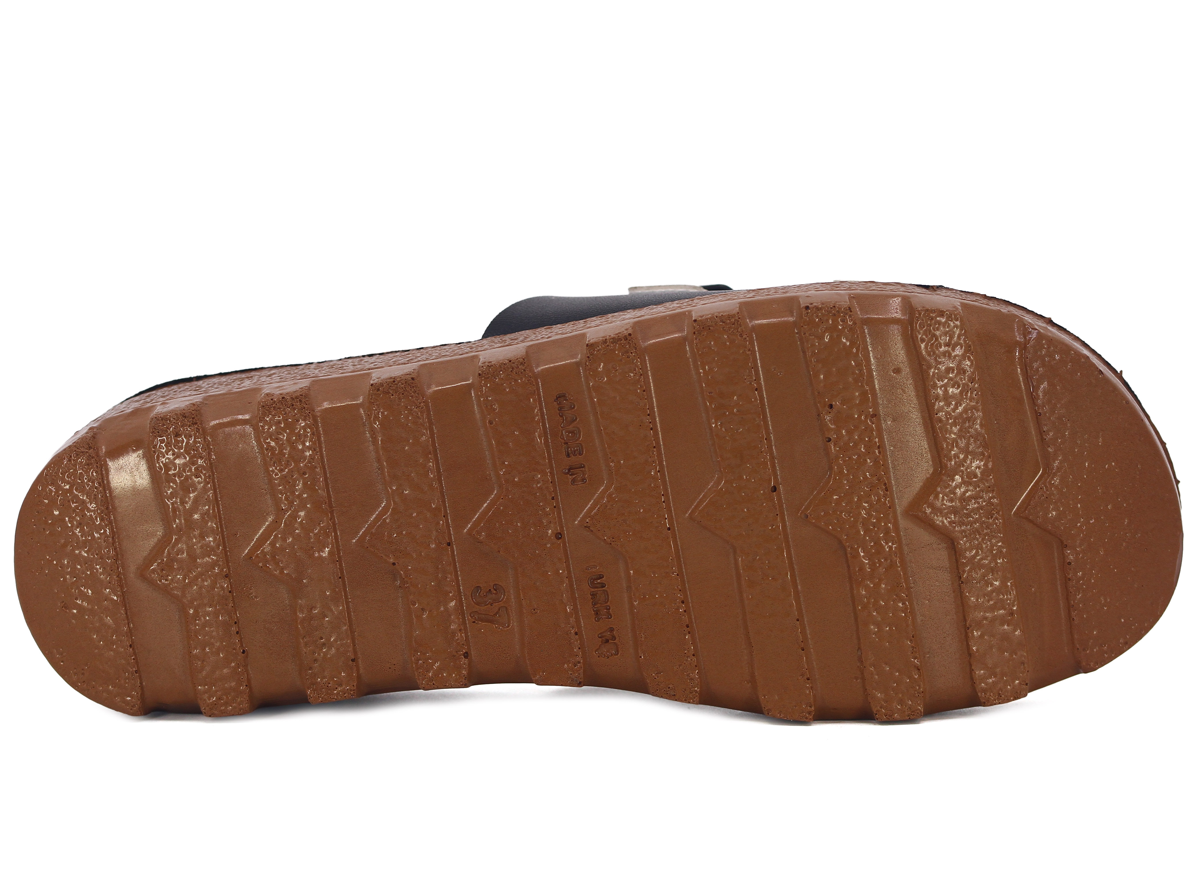 Polex Zenne 5252-C Çift Toka Traktör Taban Günlük Terlik - 3
