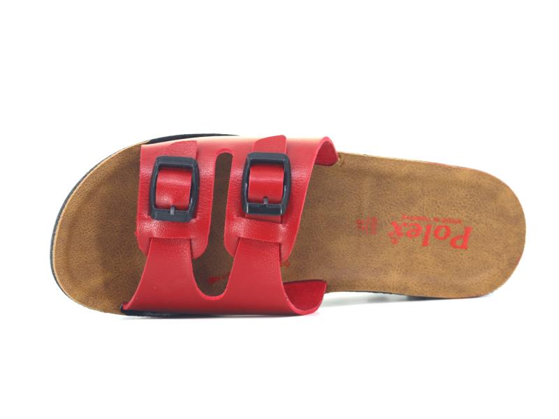 Polex Zenne 5252-C Çift Toka Traktör Taban Günlük Terlik - 2