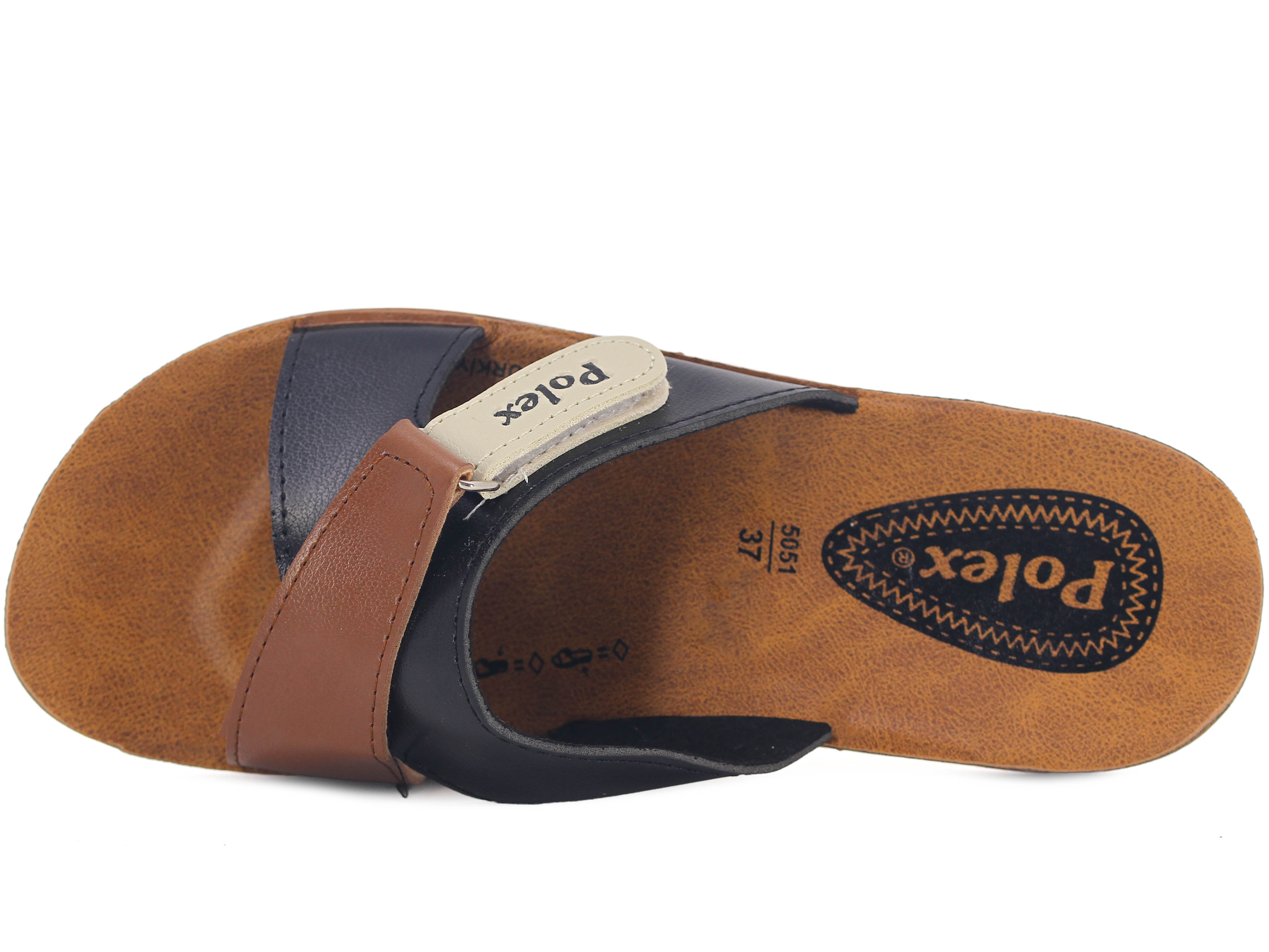 Polex Zenne 5052-C Yandan Cırtlı Poşetli Günlük Terlik - 2