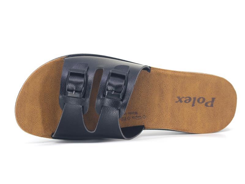 Polex Zenne 5152-C Battal Çift Toka Günlük Terlik - 2