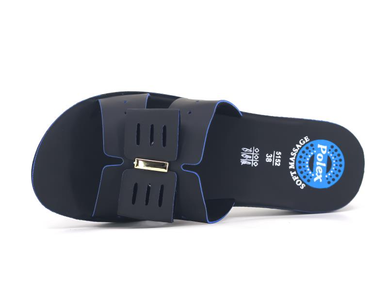 Polex Zenne 5162-A Fiyonklu Delikli Ara Kat Günlük Terlik - 2