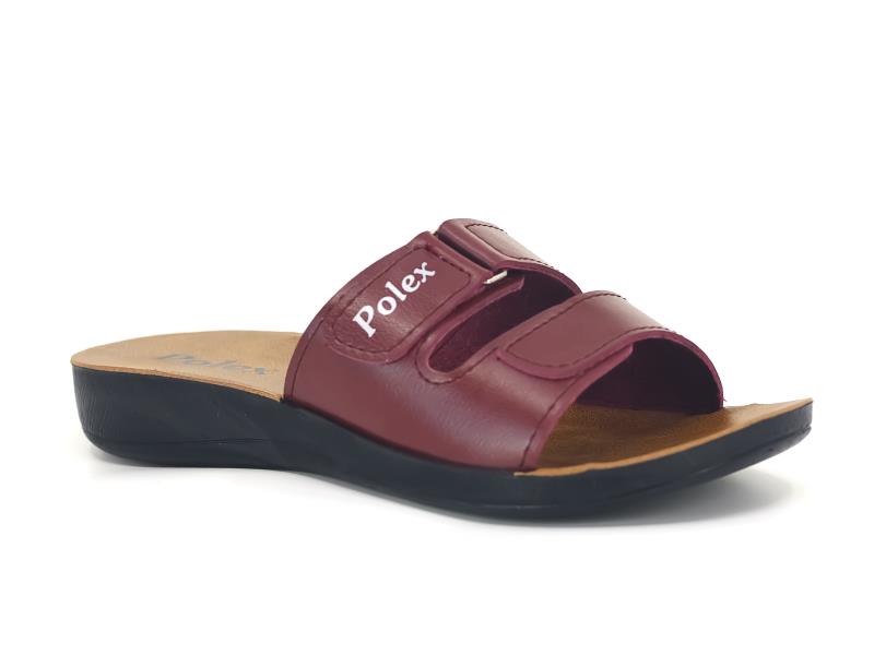 Polex Zenne 5172-C Çift Cırtlı  Günlük Terlik