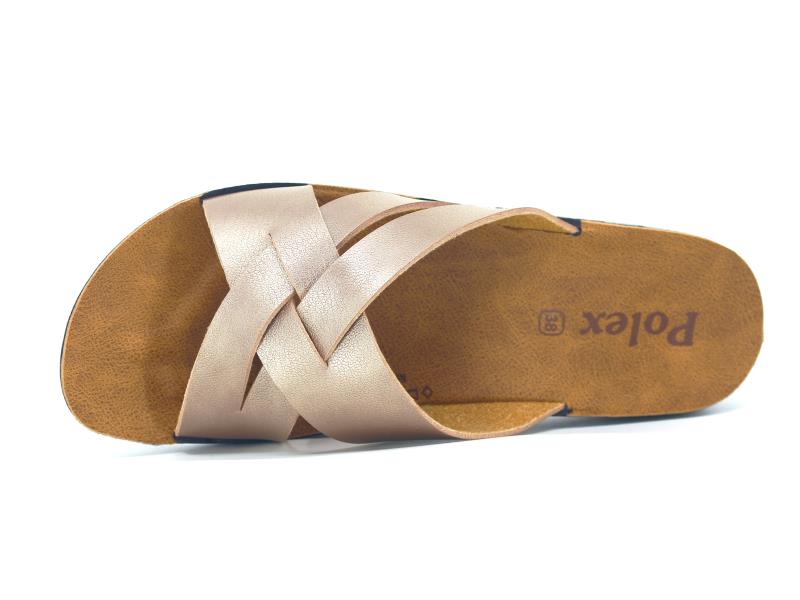 Polex Zenne 5222-C Çapraz Geçmeli Ekstra Günlük Terlik - 2